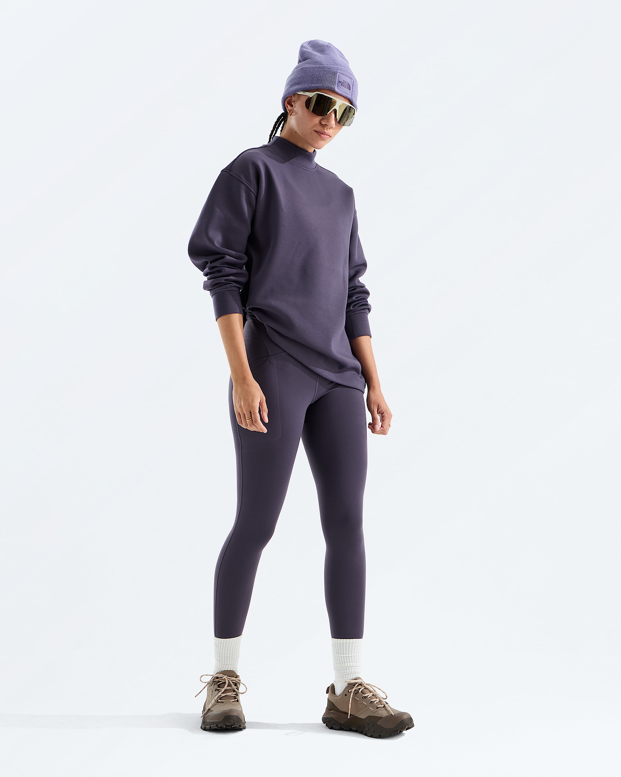 Womens Jaida Long Crew TNF HERO2