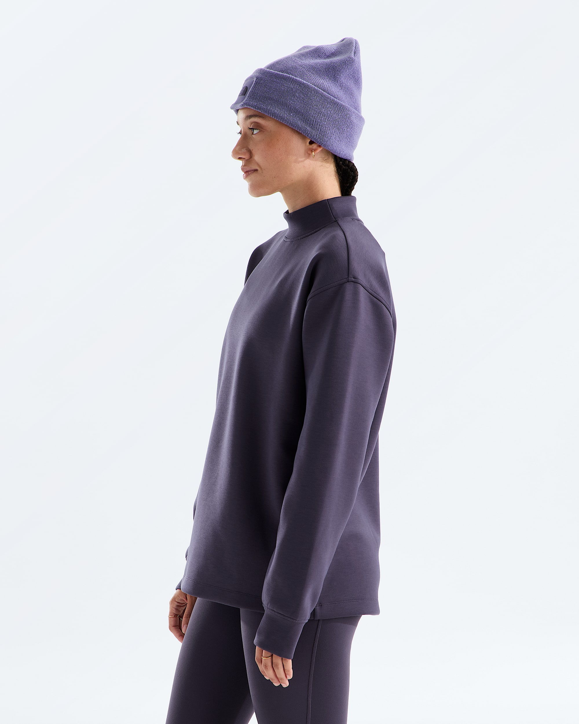 Womens Jaida Long Crew TNF MODEL34