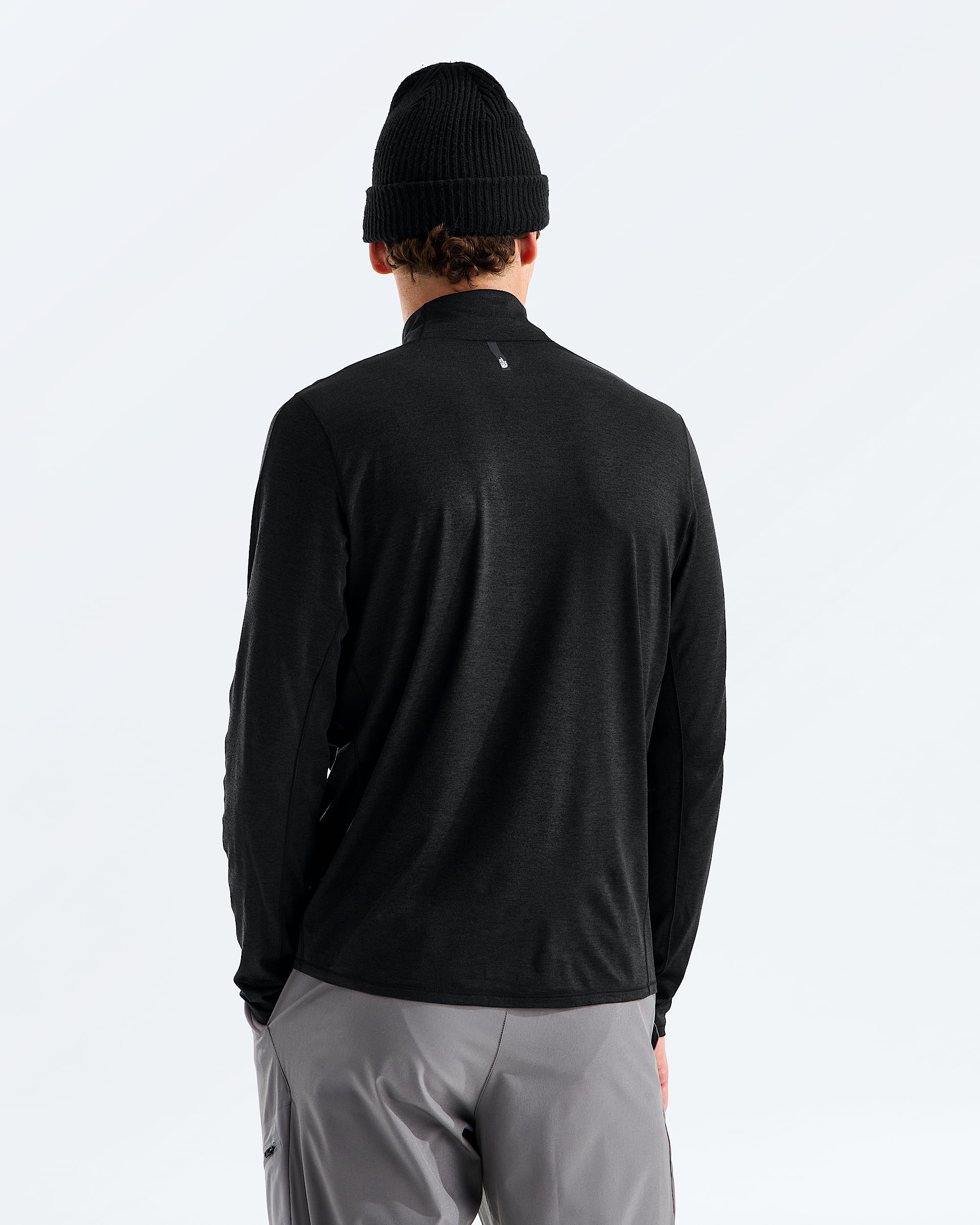Haut  glissire un quart Dynamic pour hommes TNF BACK