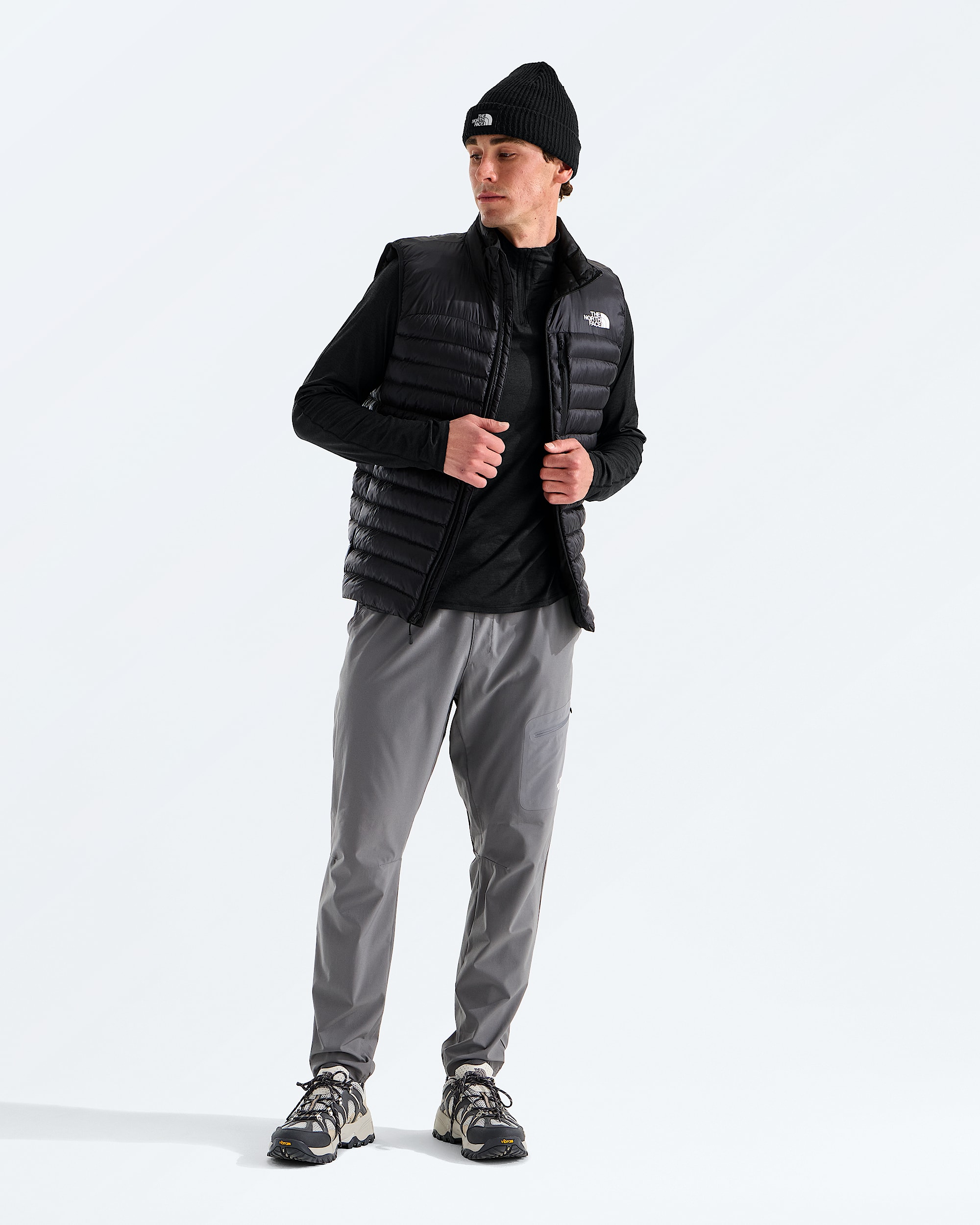 Haut  glissire un quart Dynamic pour hommes TNF HERO2
