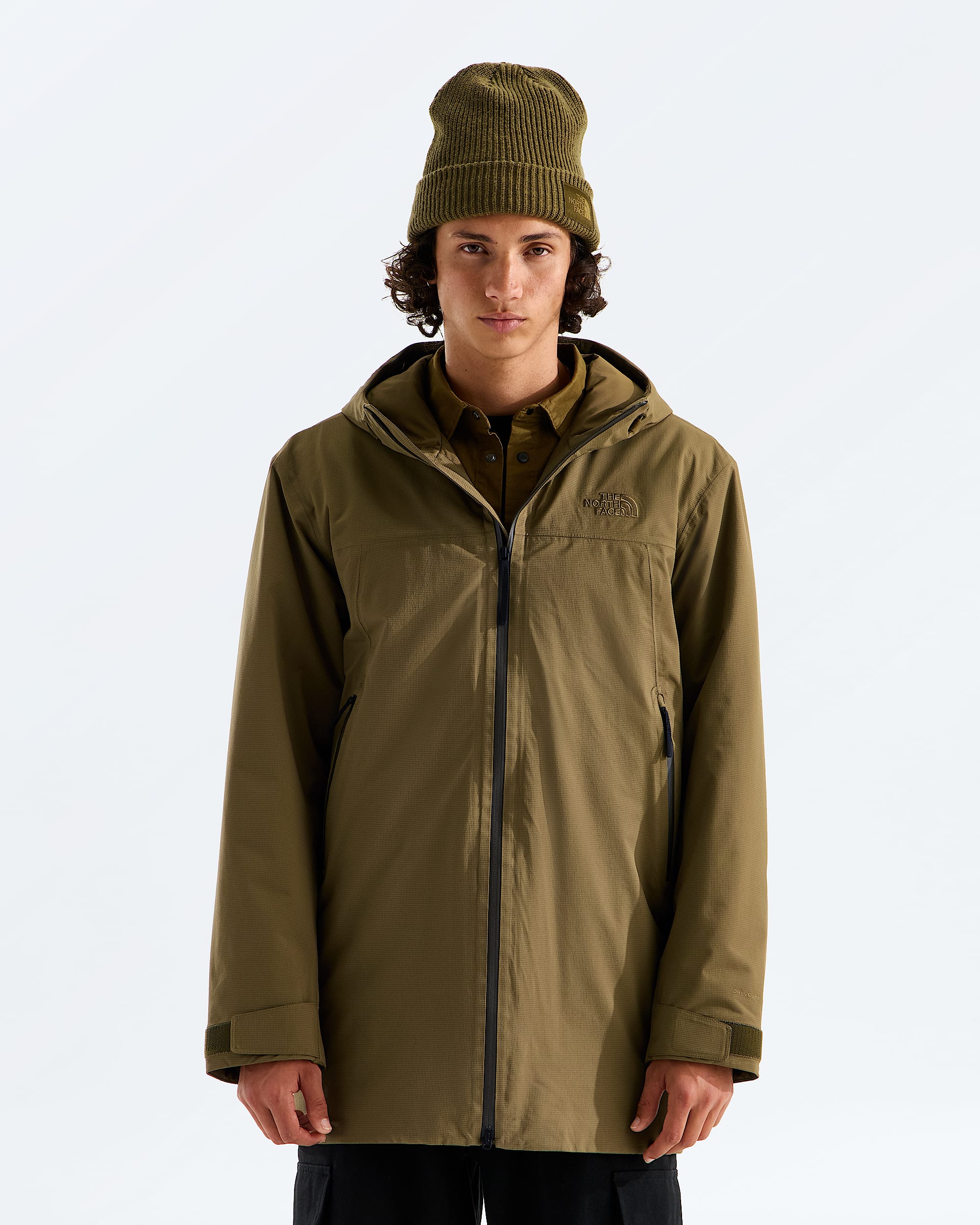 Mens TNF Range Lightweight Hooded Parka TNF HERO