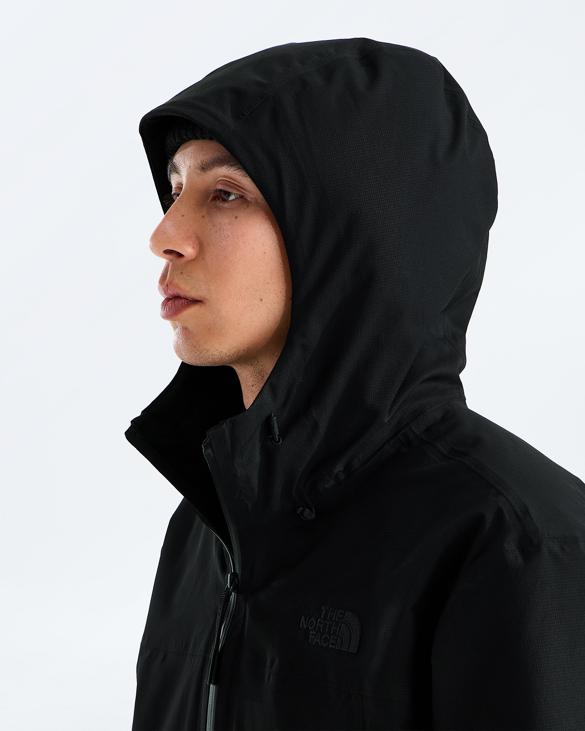 Mens TNF Range Lightweight Hooded Parka TNF MODELHOOD2