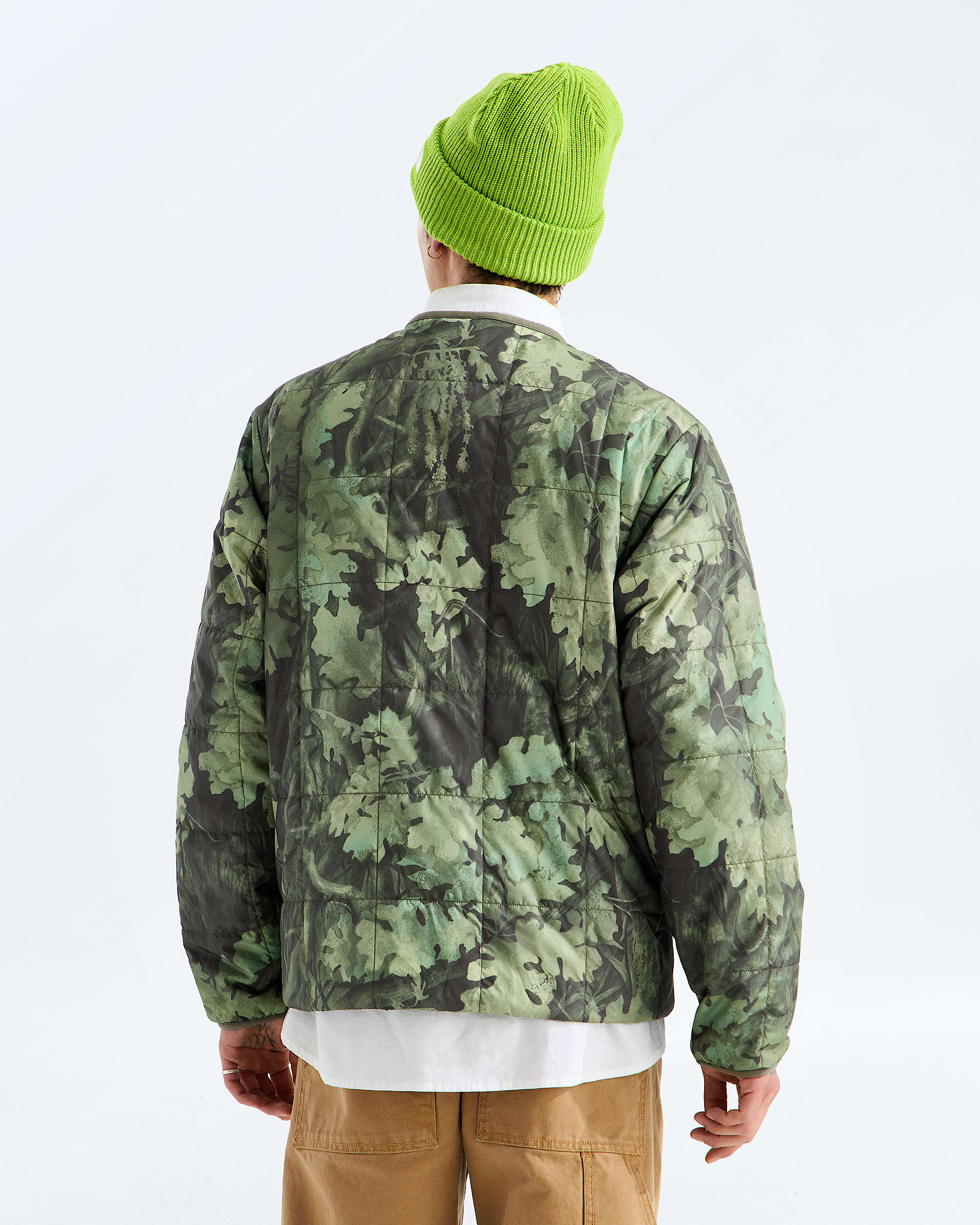 Mens Lhotse LT Insulated JacketPrint TNF BACK