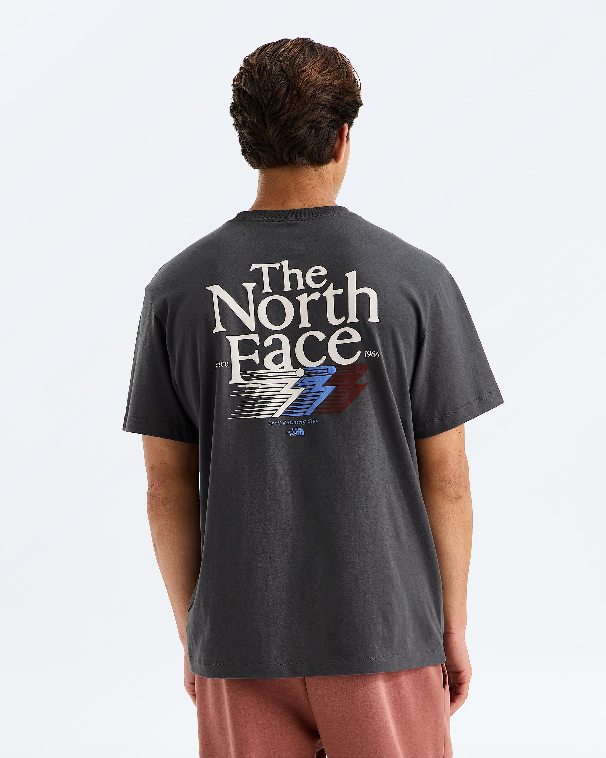 Mens Retro Trail Relaxed ShortSleeve TeeGraphic TNF Main