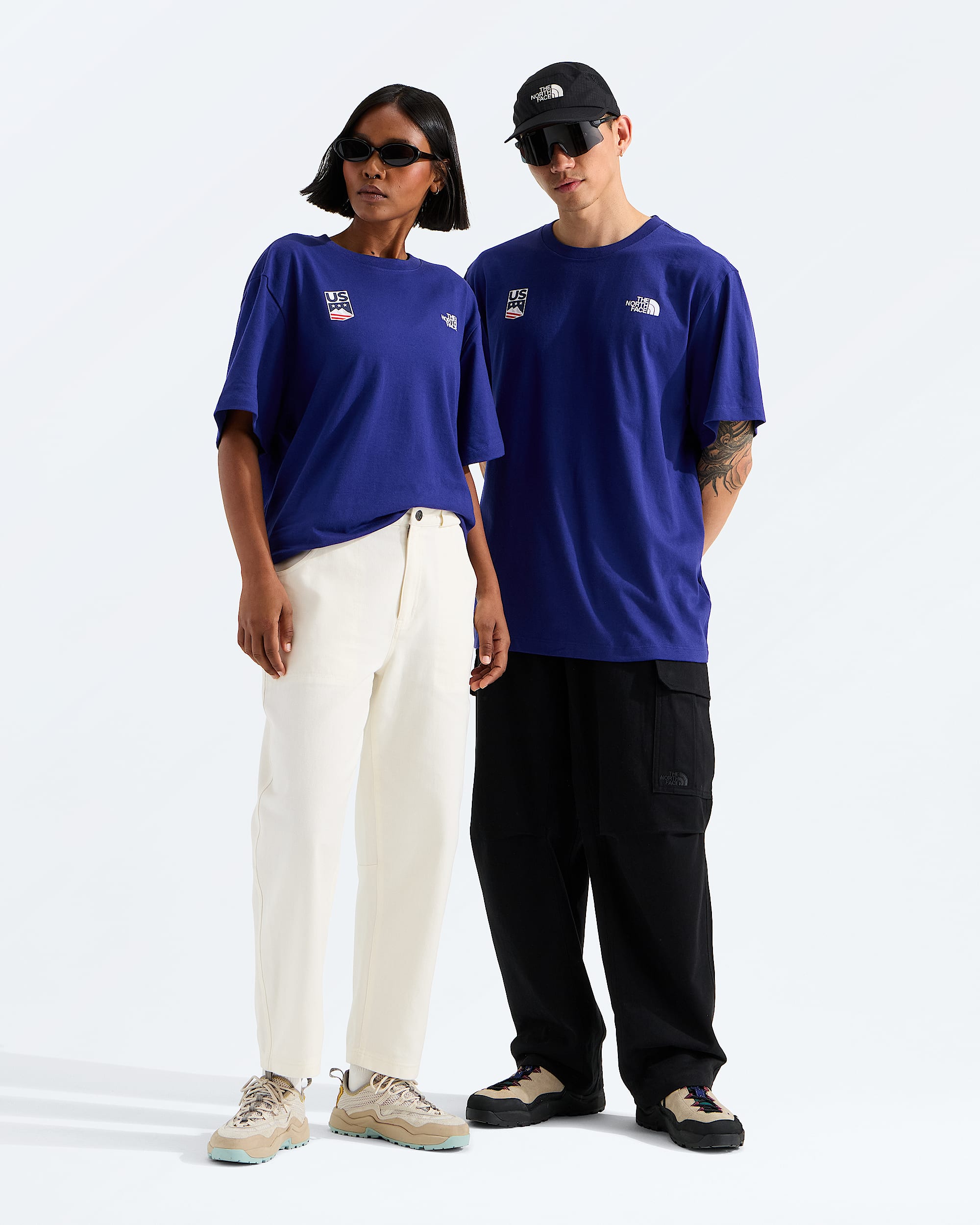 Unisex US Ski and Snowboard Relaxed ShortSleeve Tee TNF Main