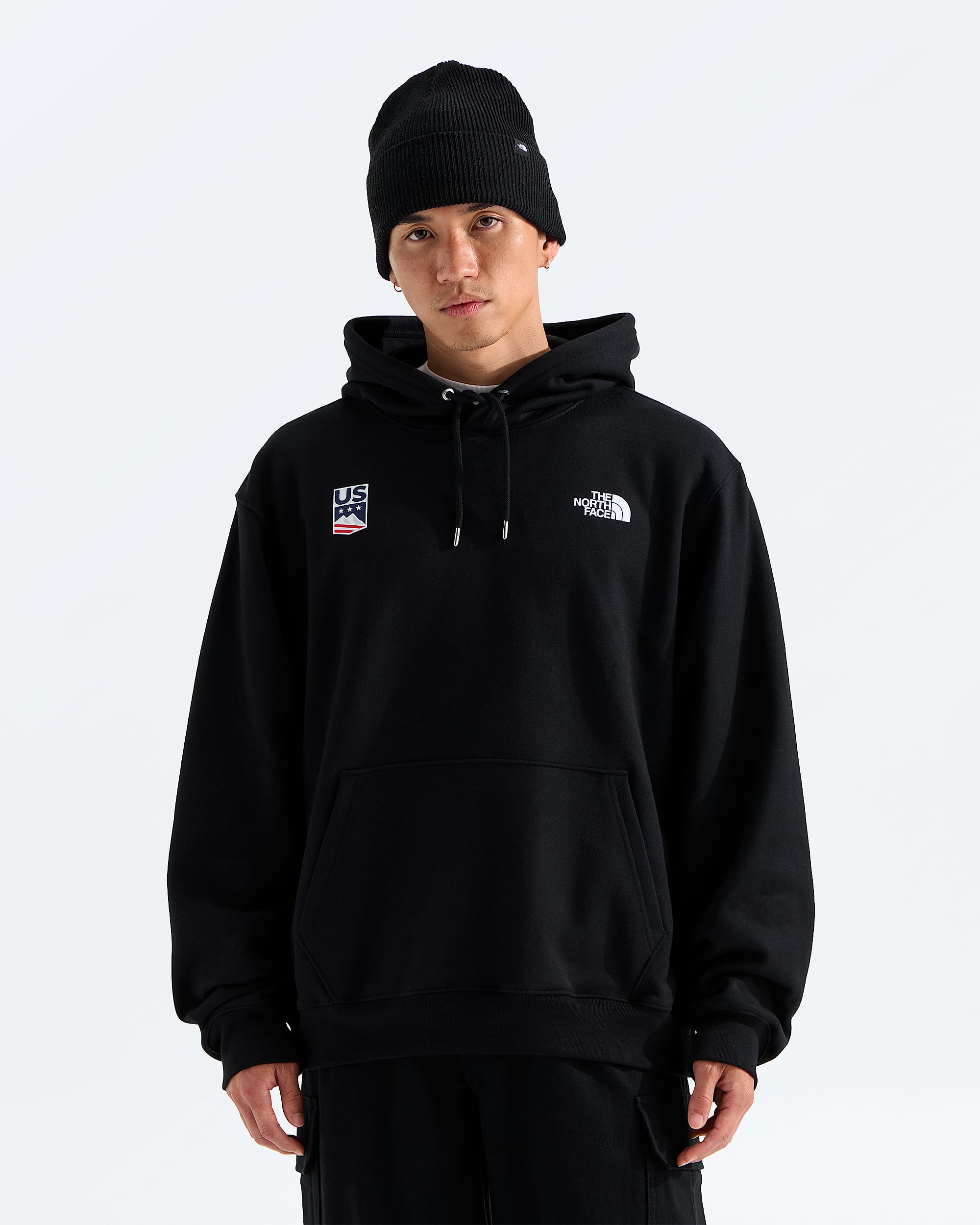 Unisex US Ski and Snowboard Relaxed Hoodie TNF HERO2