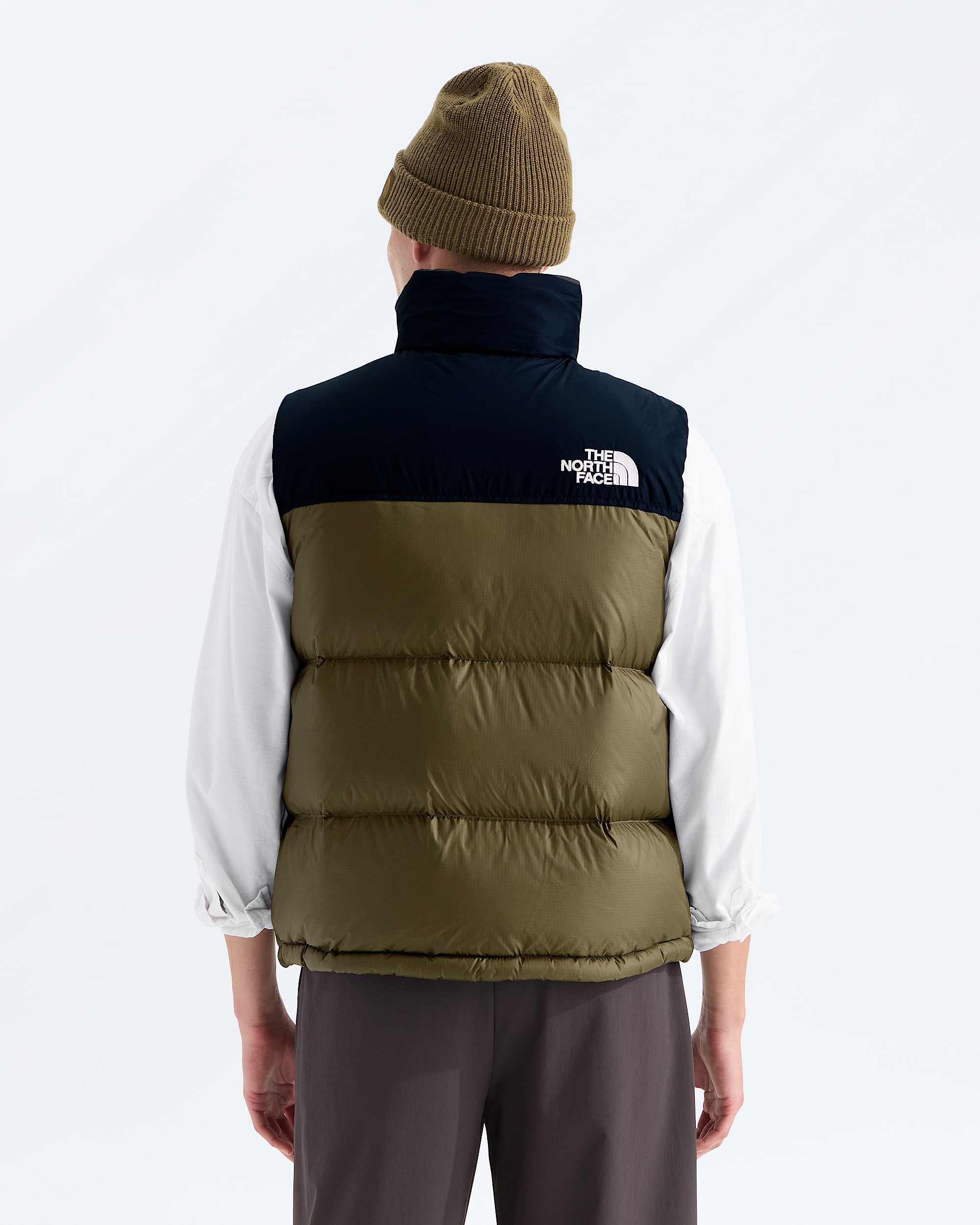 Mens 1996 Retro Nuptse Vest TNF BACK