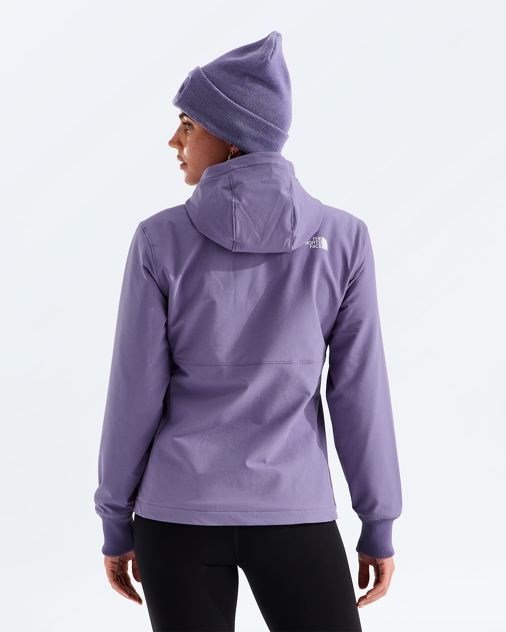 Womens Shelbe Raschel Hoodie TNF BACK