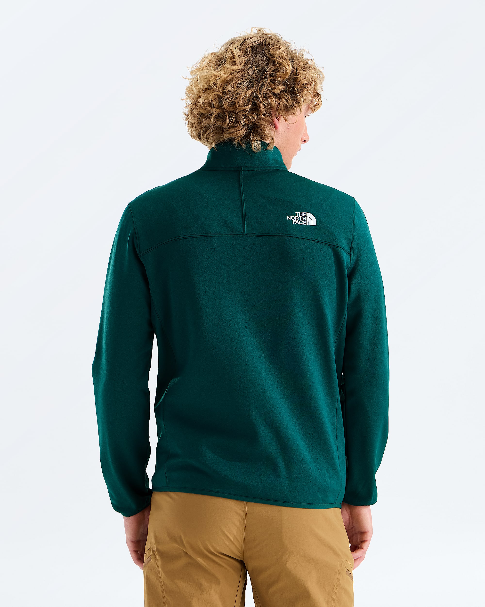 Mens Crest Full Zip Jacket TNF BACK
