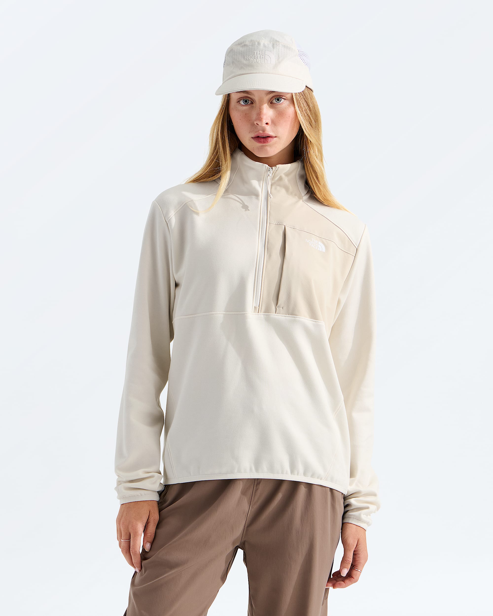 Womens TNF Performance Fleece Zip TNF Main