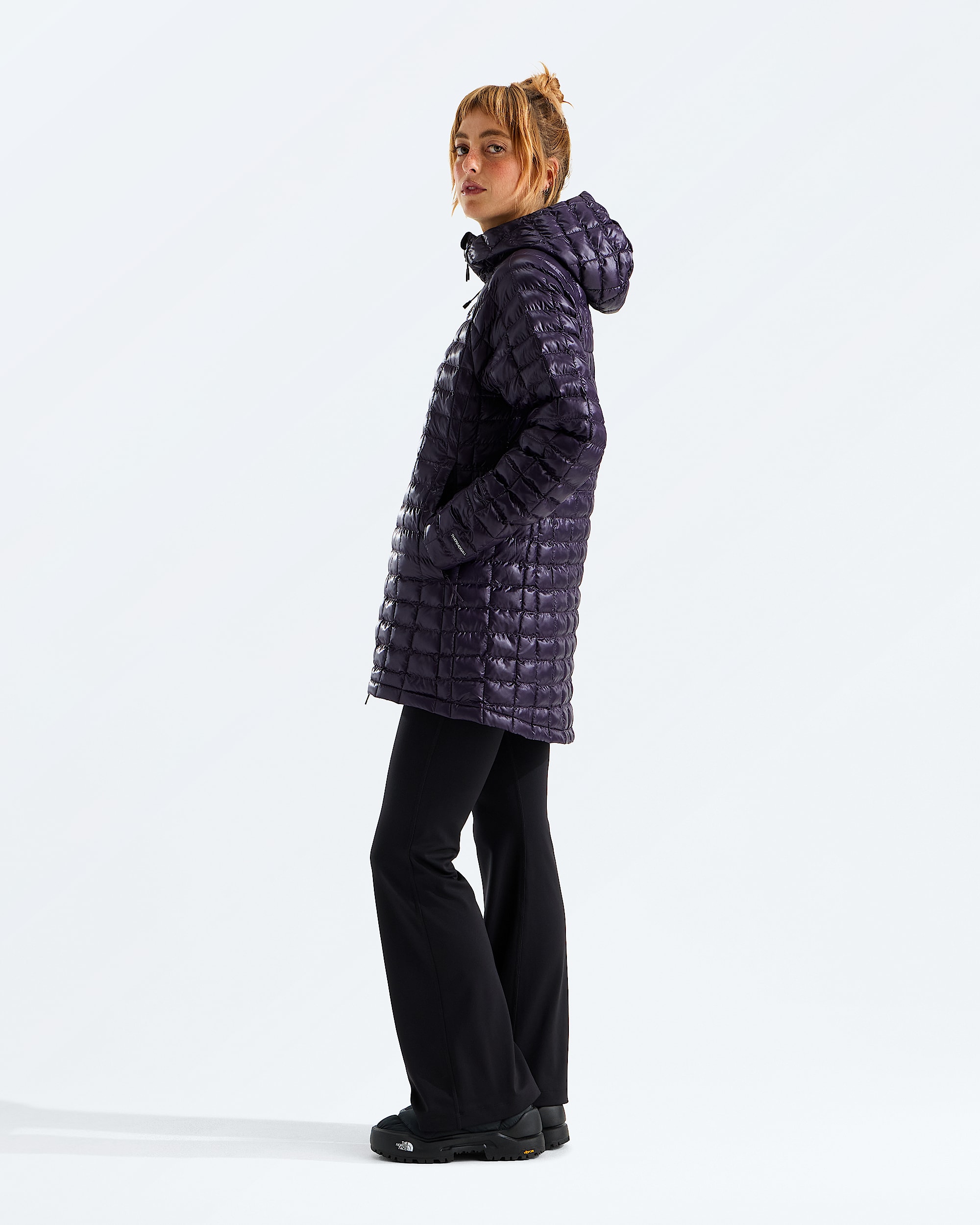 Womens THERMOBALL Hooded Parka TNF MODEL34