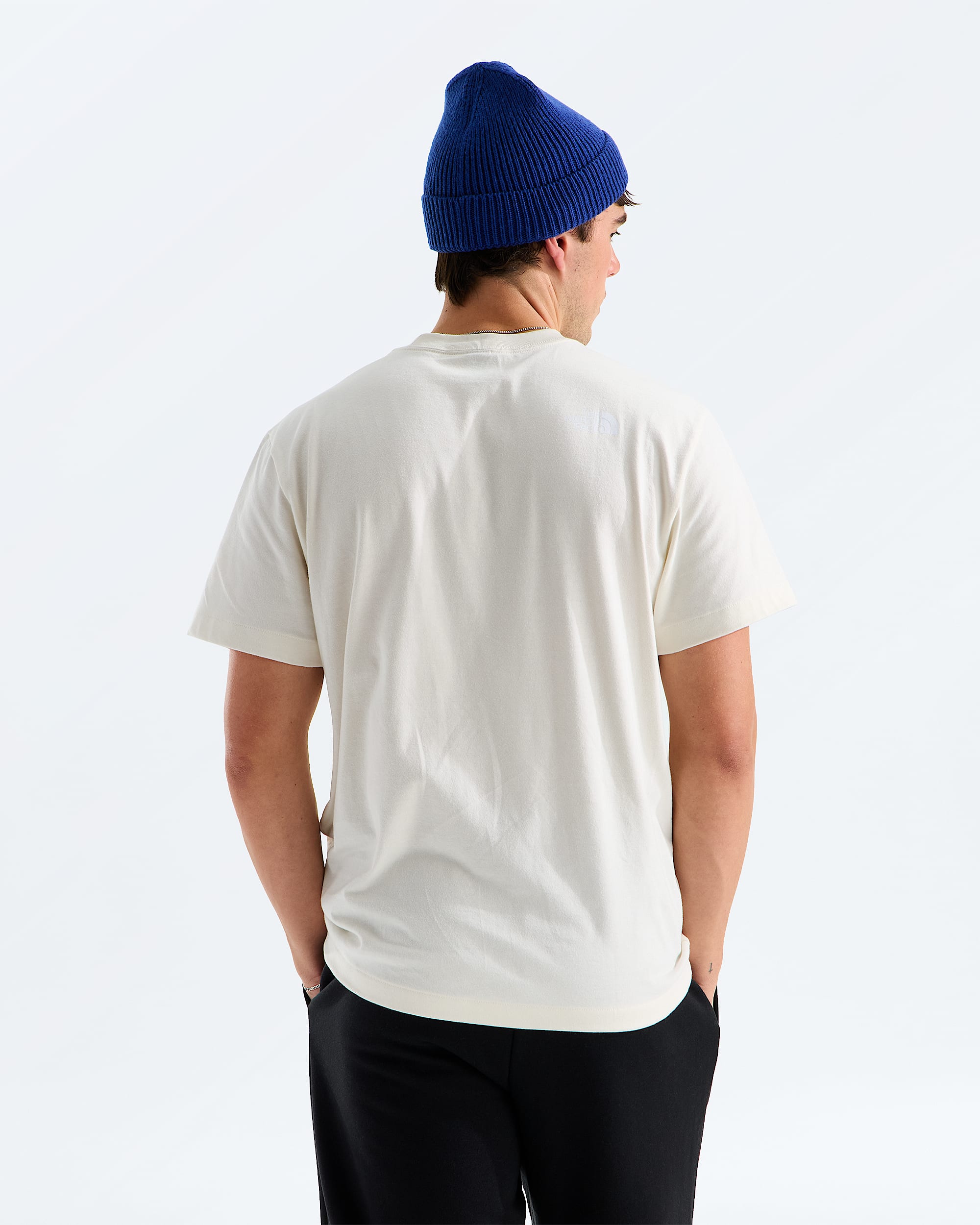 Unisex Explorer Badges Relaxed ShortSleeve TeeGraphic TNF BACK