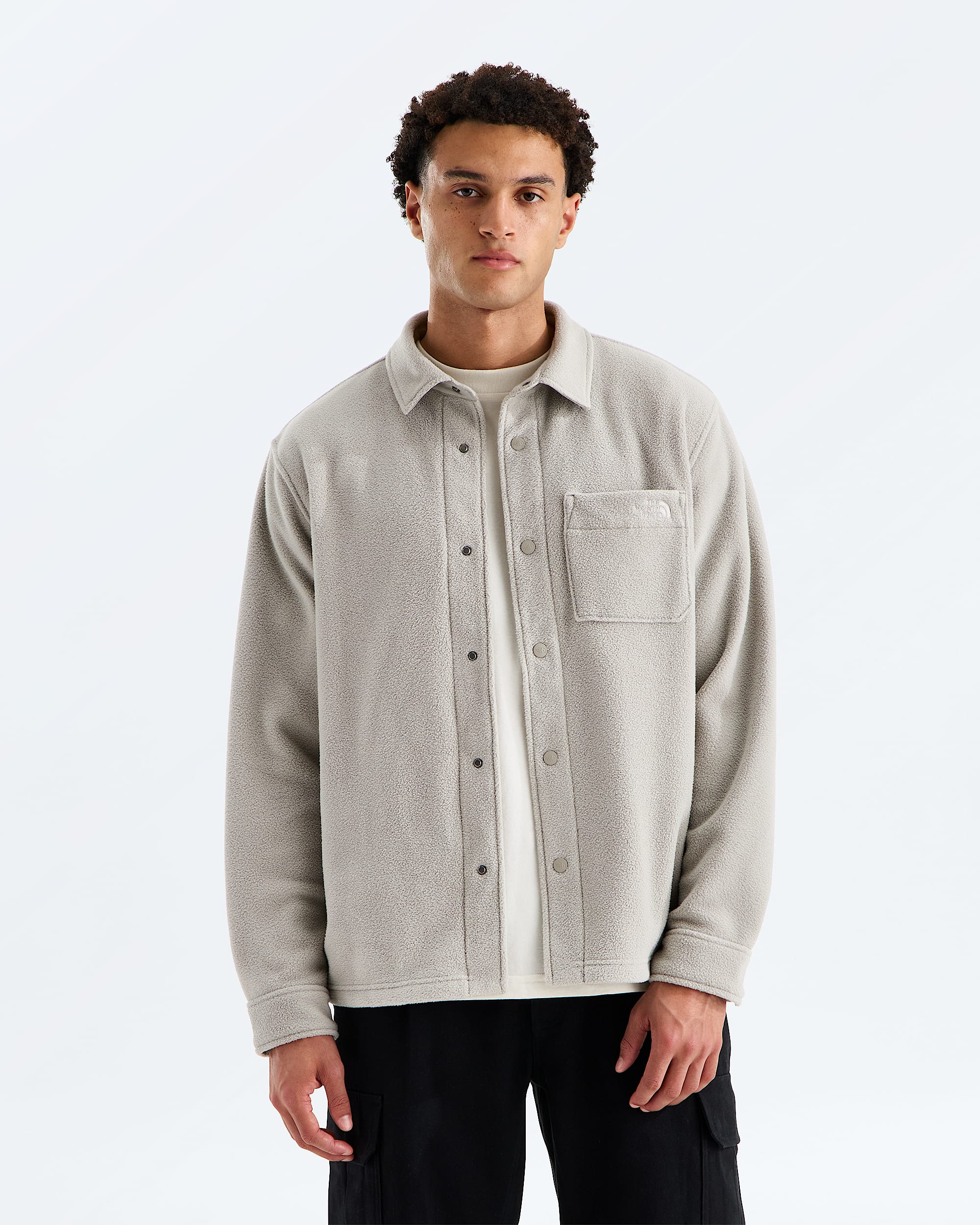 Mens Open Range Fleece LongSleeve Shirt TNF Main