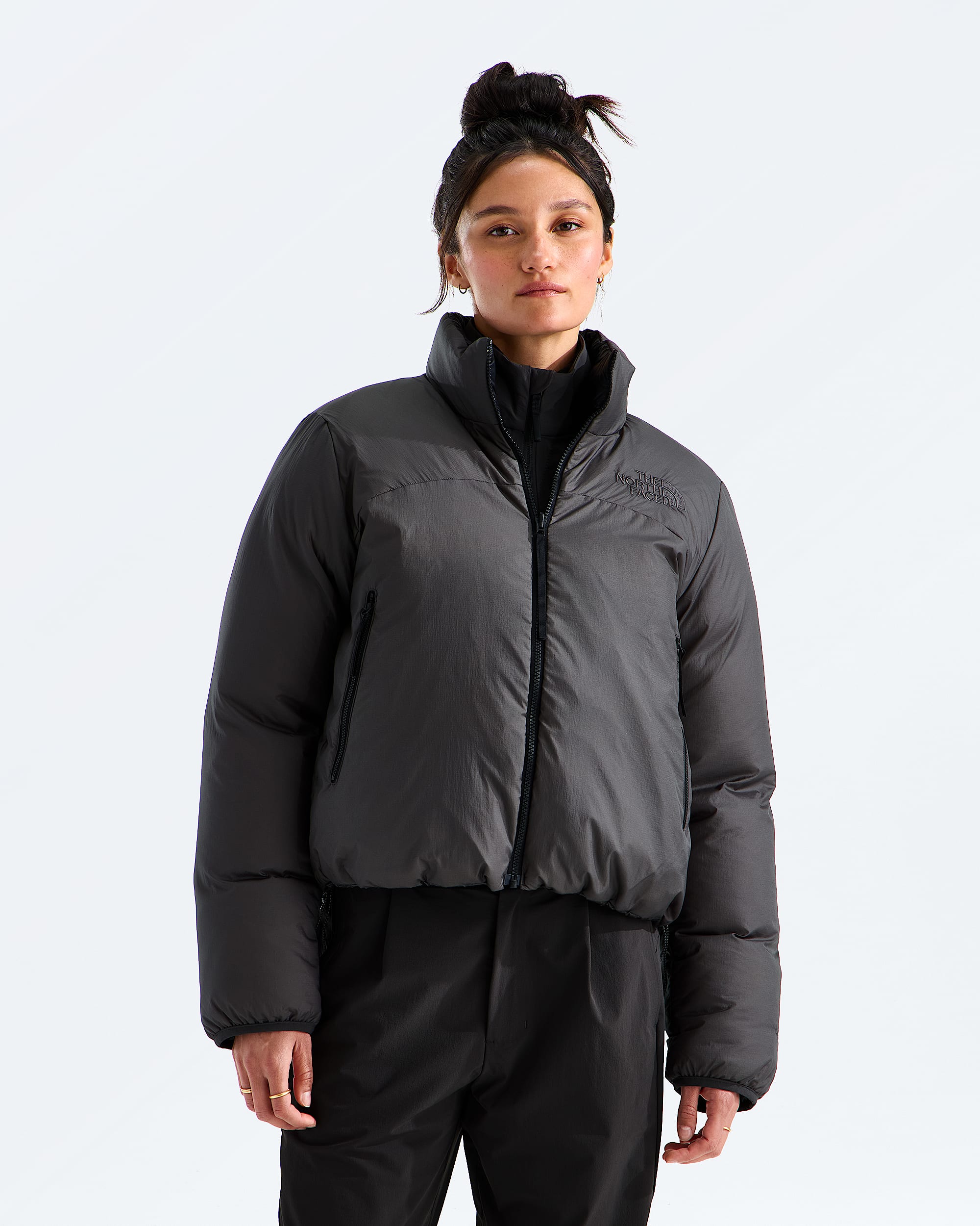 Womens Pertex Nuptse Reversible Jacket TNF Main