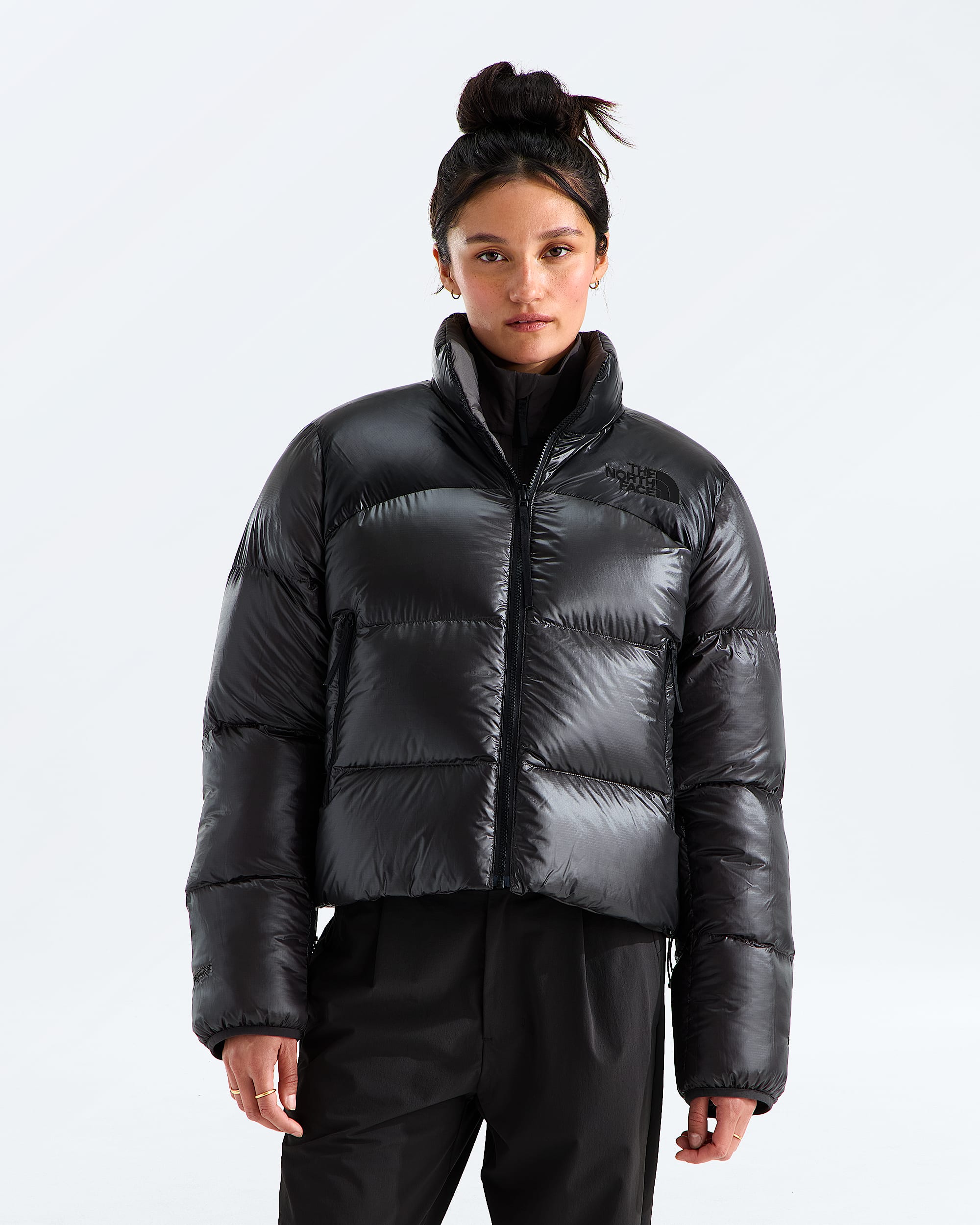 Womens Pertex Nuptse Reversible Jacket TNF HEROREV