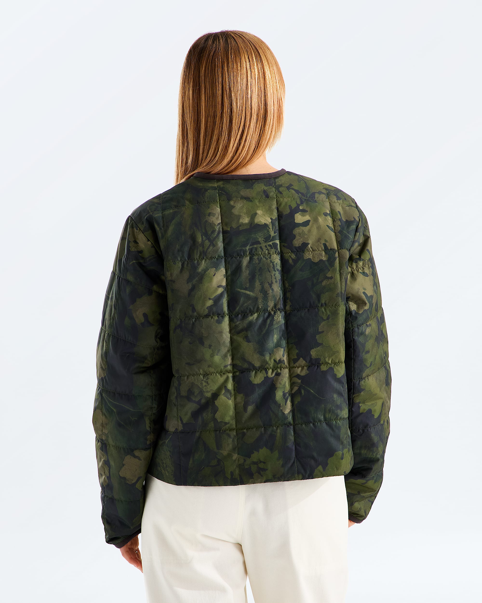 Womens Lhotse LT Insulated JacketPrint TNF BACK