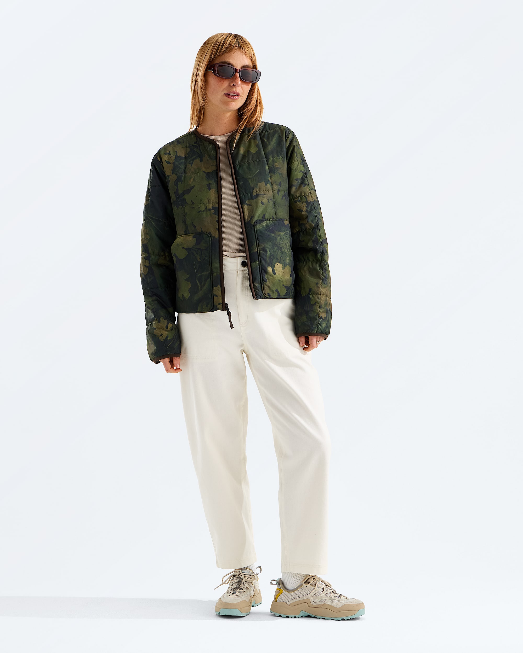 Womens Lhotse LT Insulated JacketPrint TNF HERO2