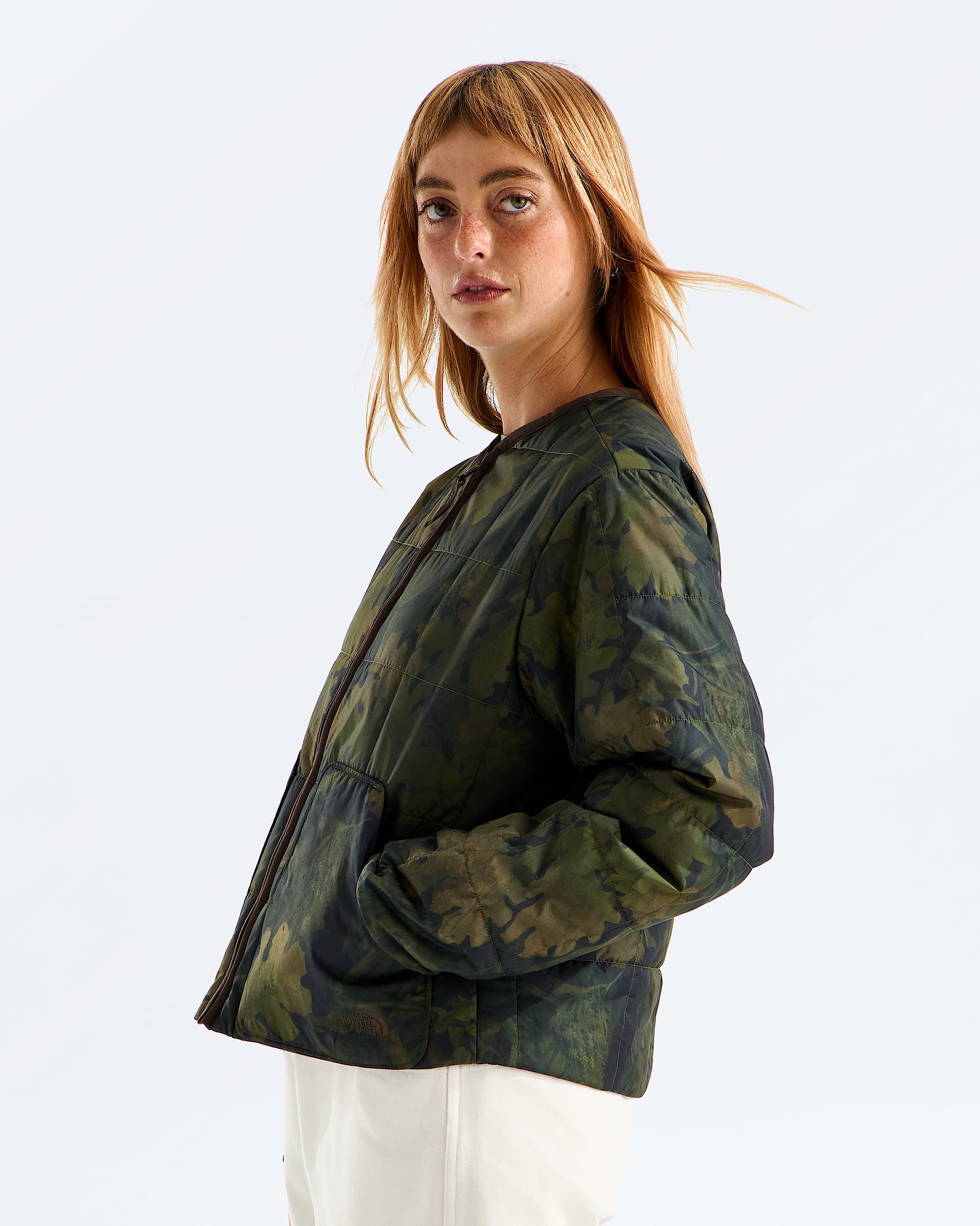 Womens Lhotse LT Insulated JacketPrint TNF MODEL34