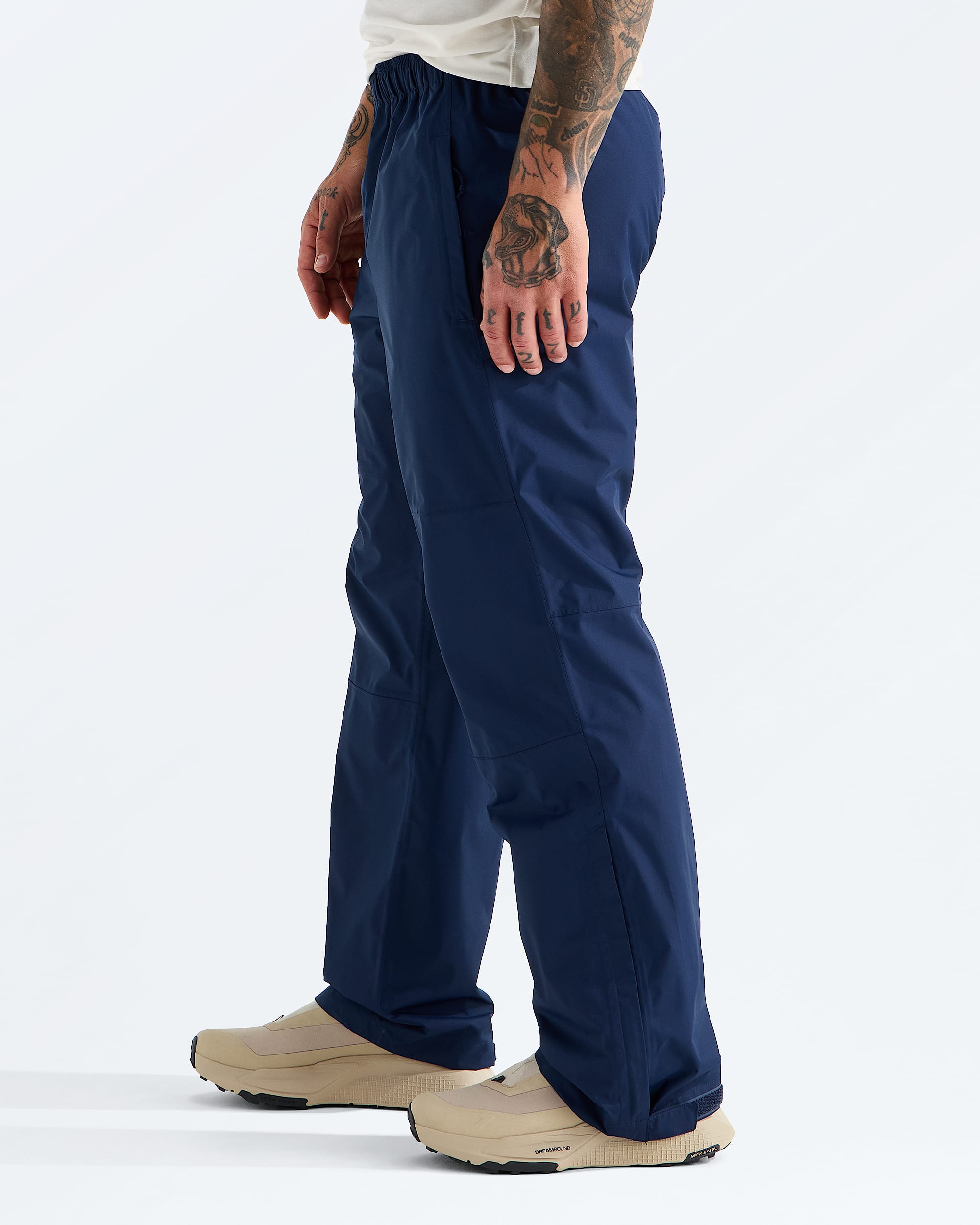 Mens Antora Rain Pants TNF MODEL34
