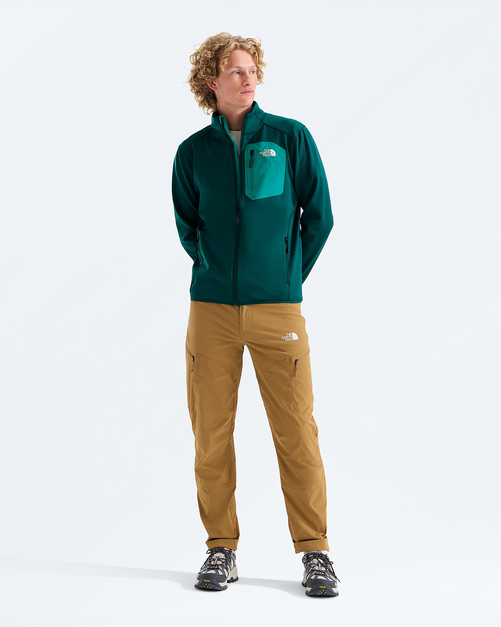 Mens Crest Full Zip Jacket TNF HERO2