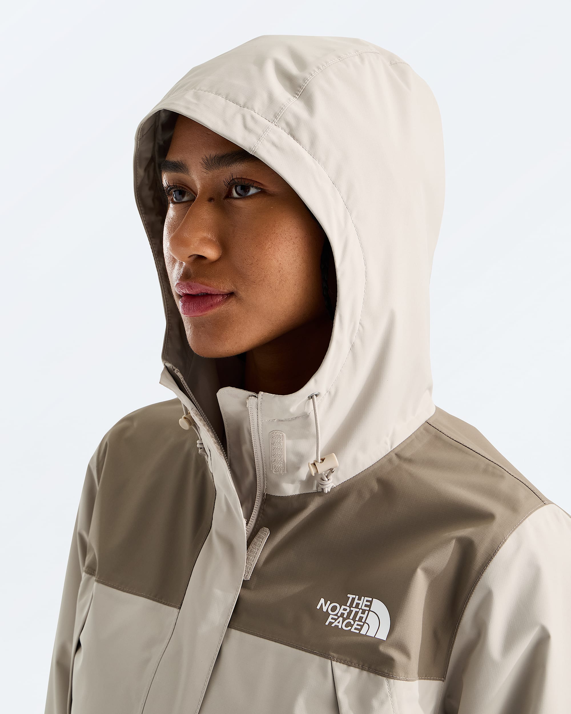 Womens Antora Rain Jacket TNF MODELHOOD2