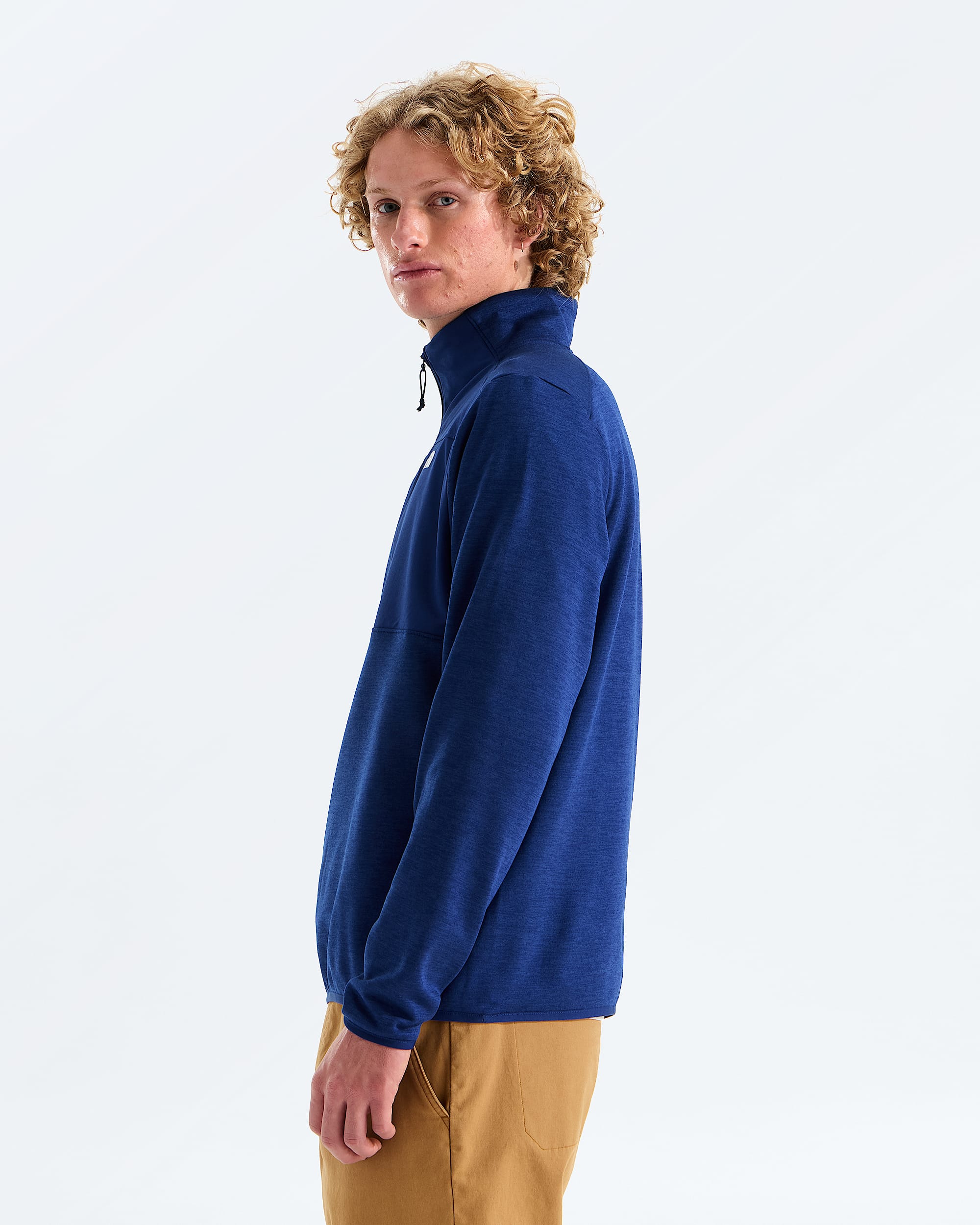Mens TNF Performance Fleece Zip TNF MODEL34