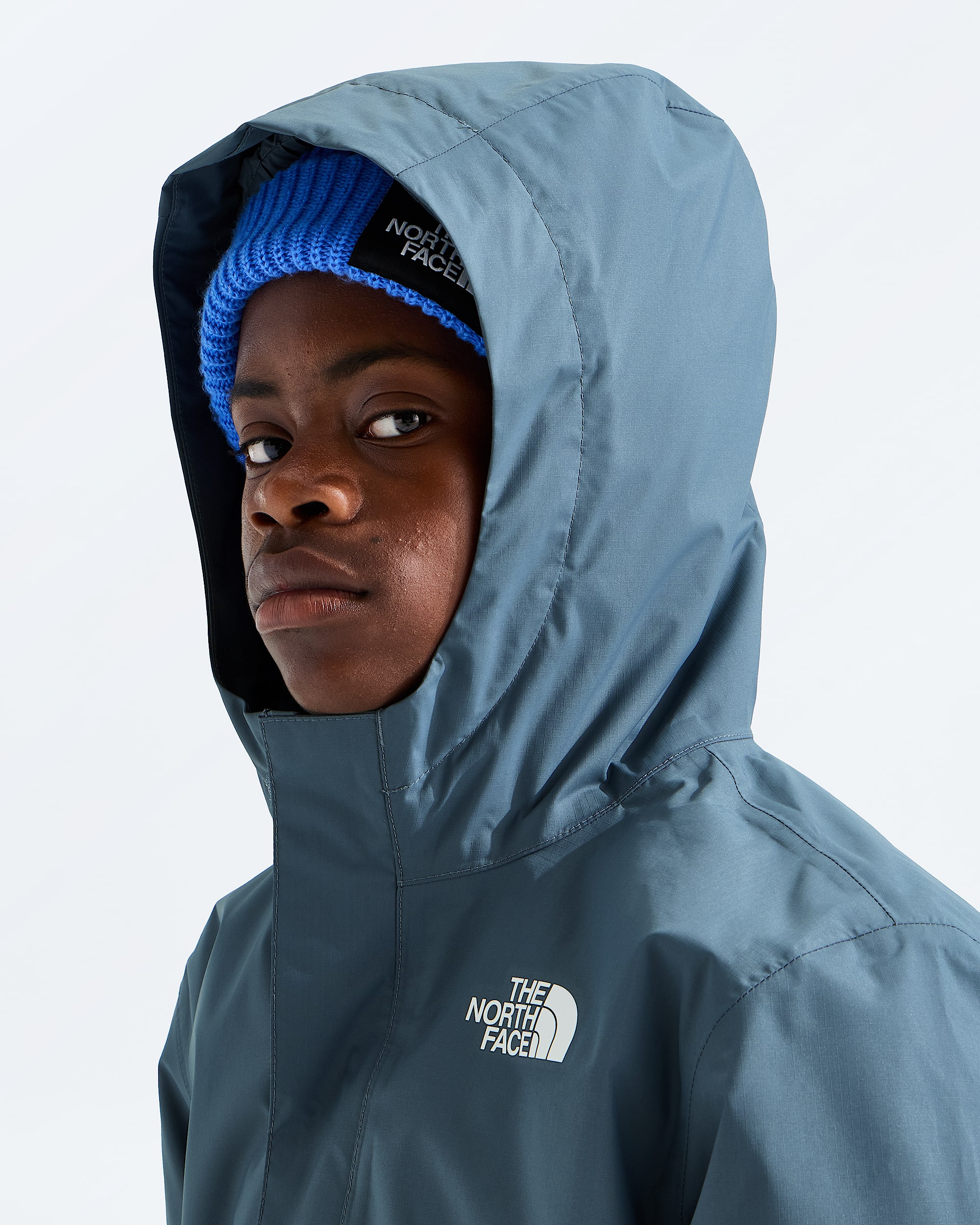Boys Warm Antora Rain Jacket TNF MODELHOOD2
