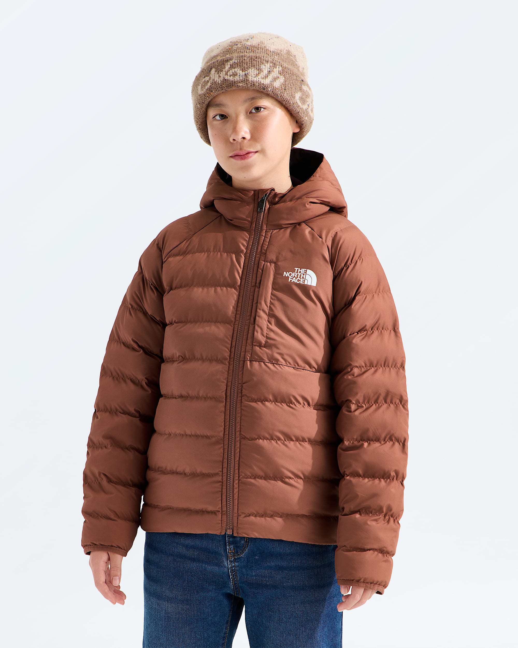 Boys Reversible Perrito Hooded Jacket TNF Main