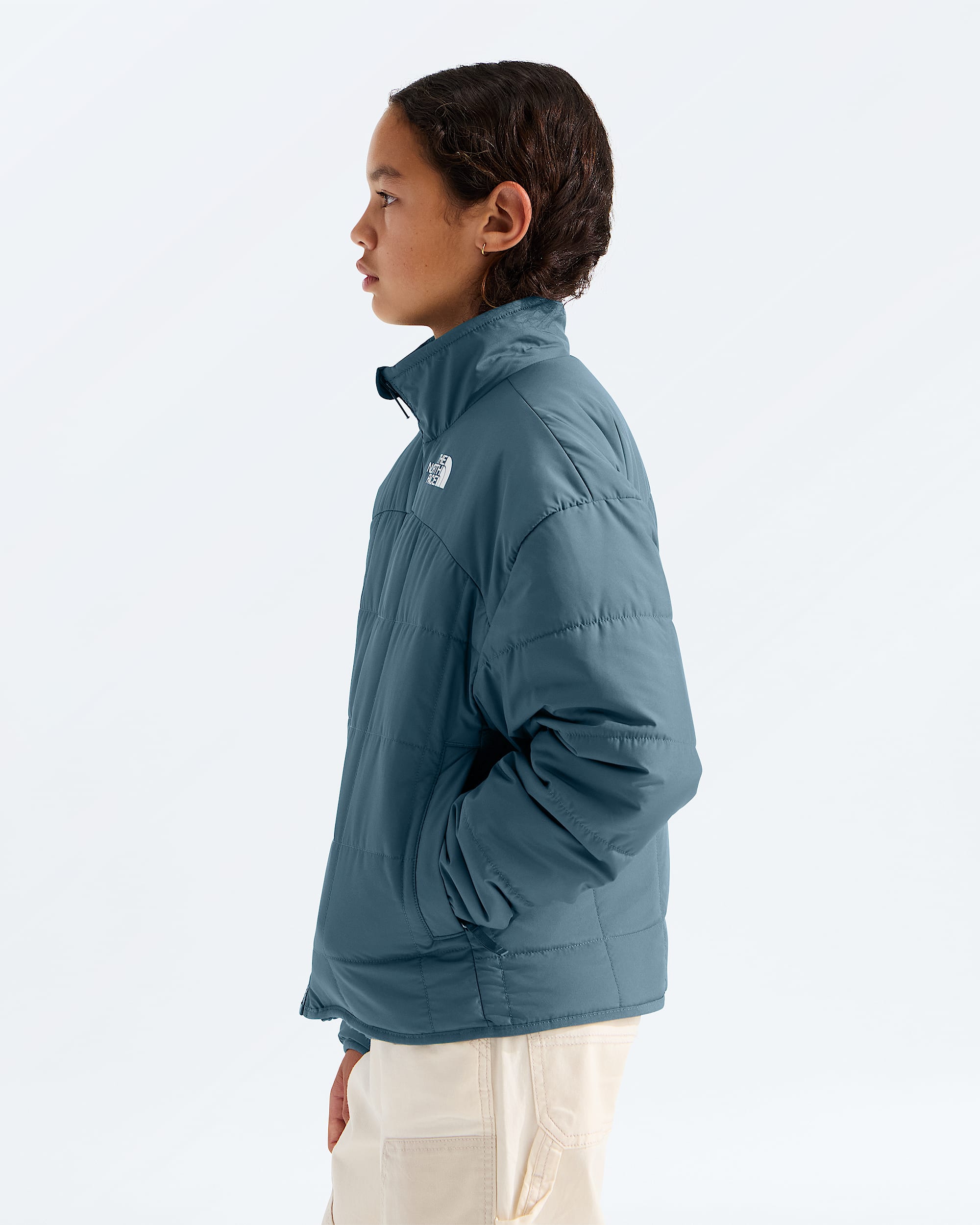 Girls Reversible Shasta FullZip Jacket TNF MODEL34
