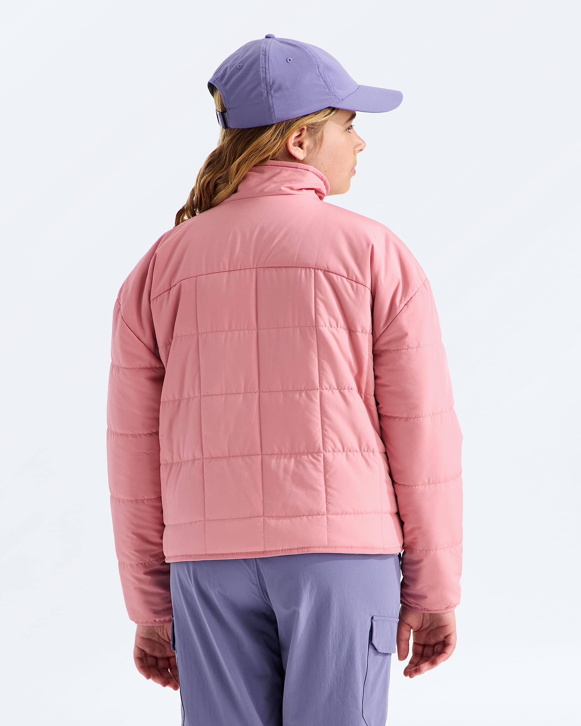 Girls Reversible Shasta FullZip Jacket TNF BACK