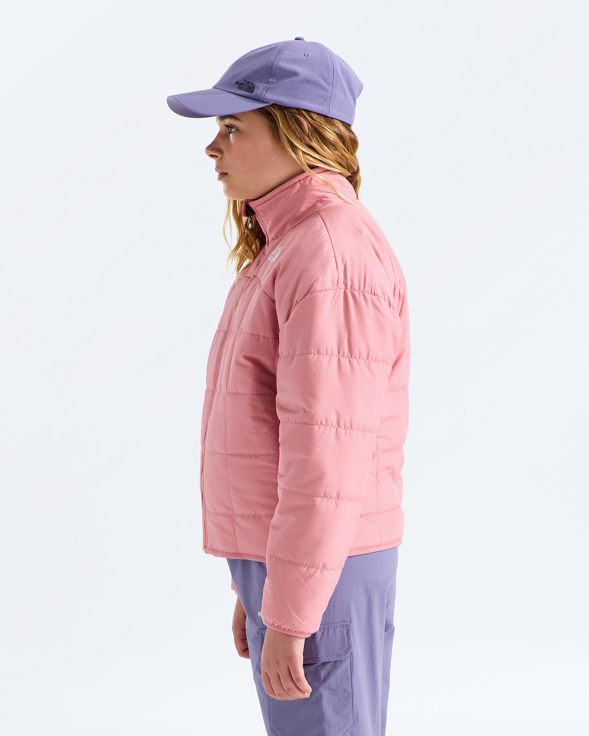Girls Reversible Shasta FullZip Jacket TNF MODEL34