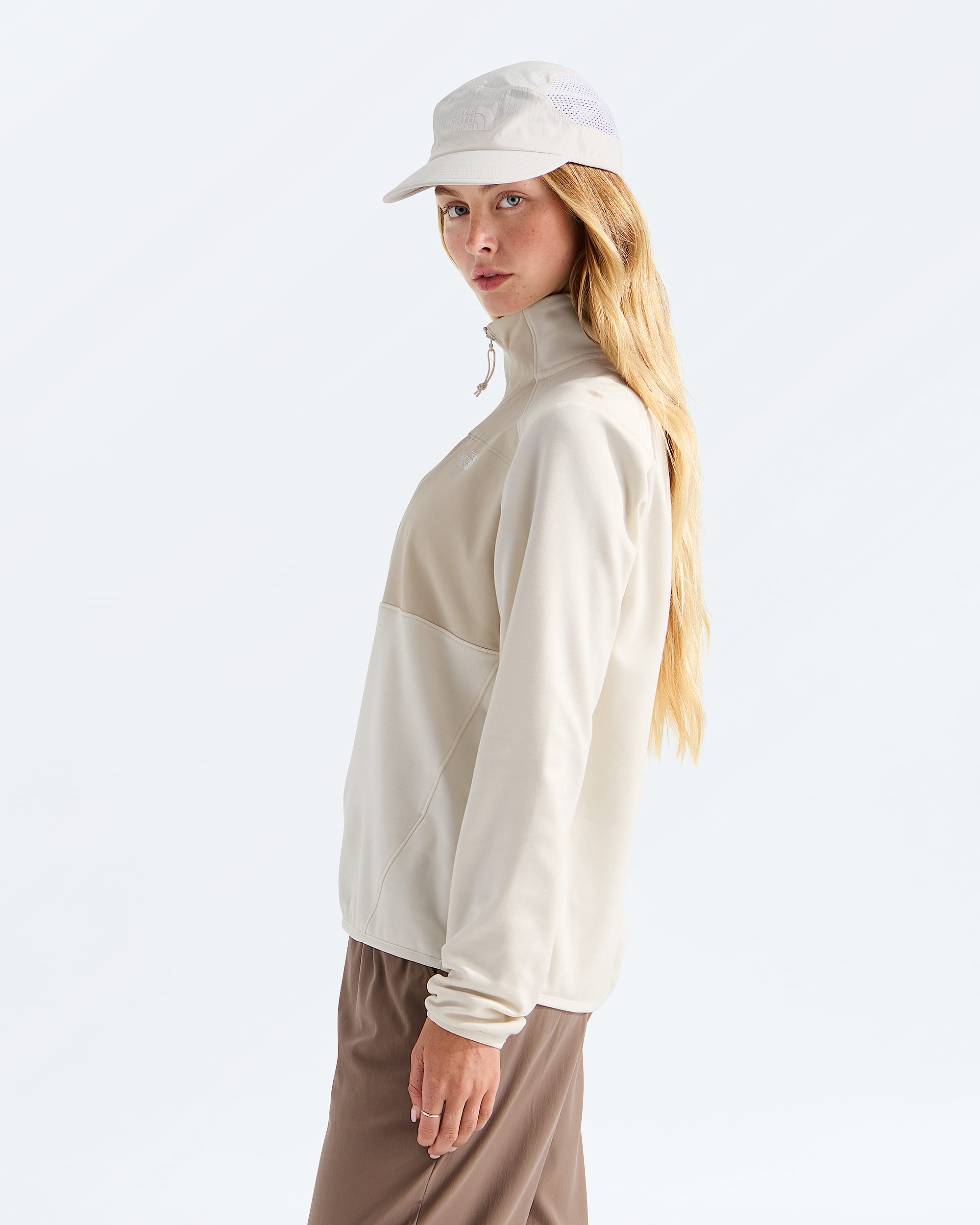 Womens TNF Performance Fleece Zip TNF MODEL34