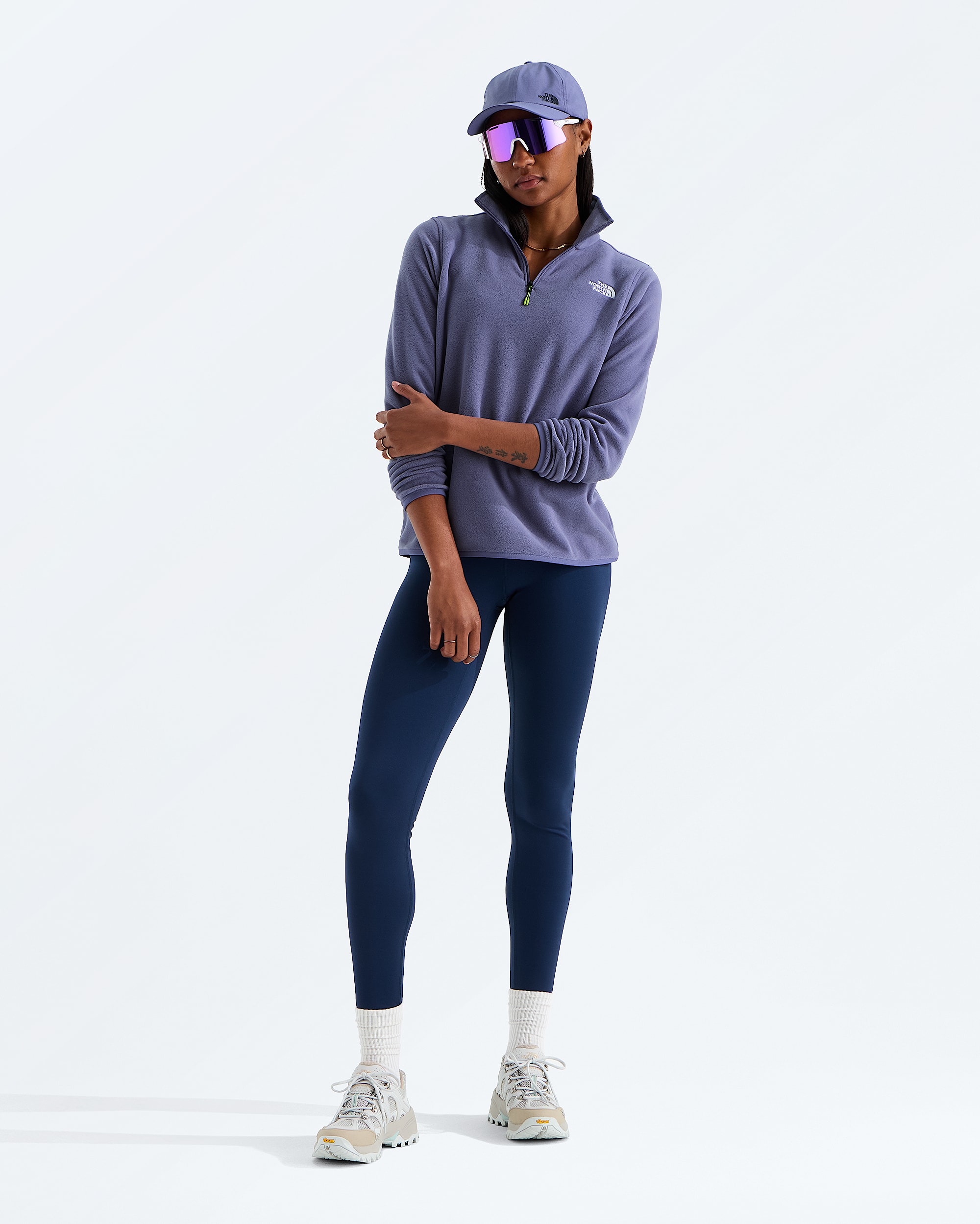 Womens Glacier Fleece Zip Jacket TNF HERO2