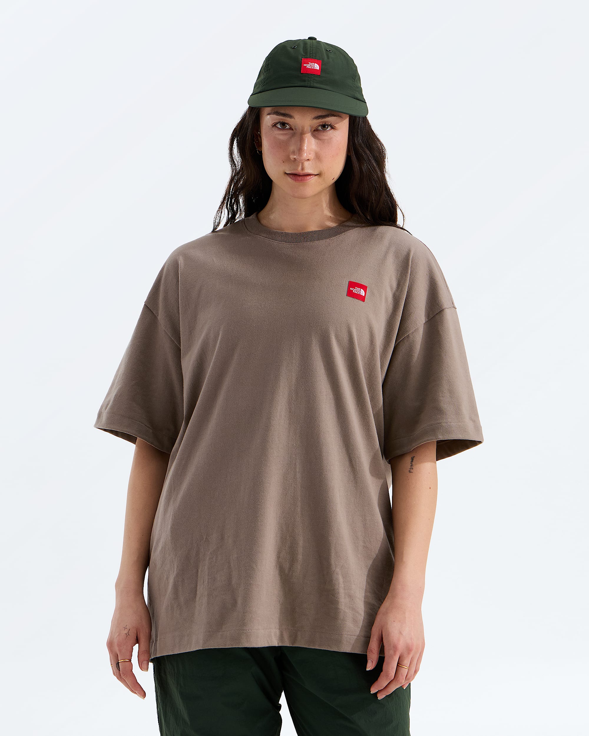 Mens TNF Red Box ShortSleeve Tee TNF ALT1