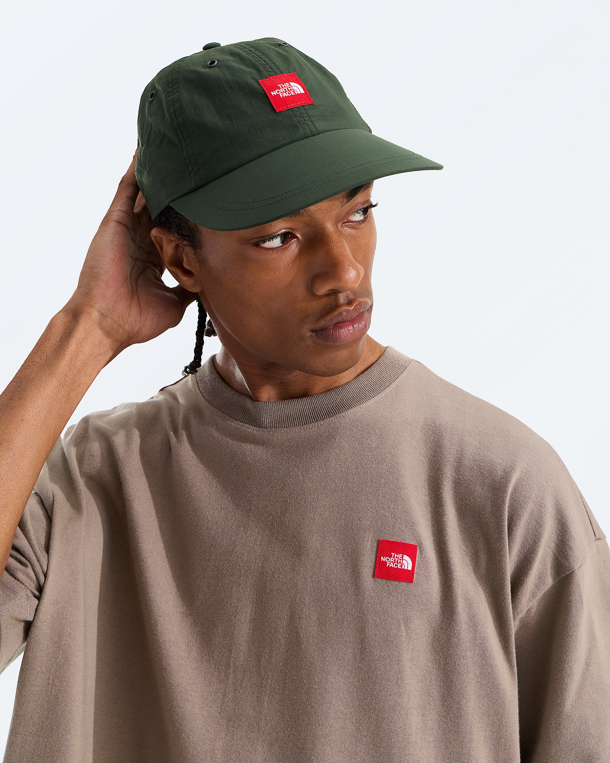 Mens TNF Red Box ShortSleeve Tee TNF HERO3