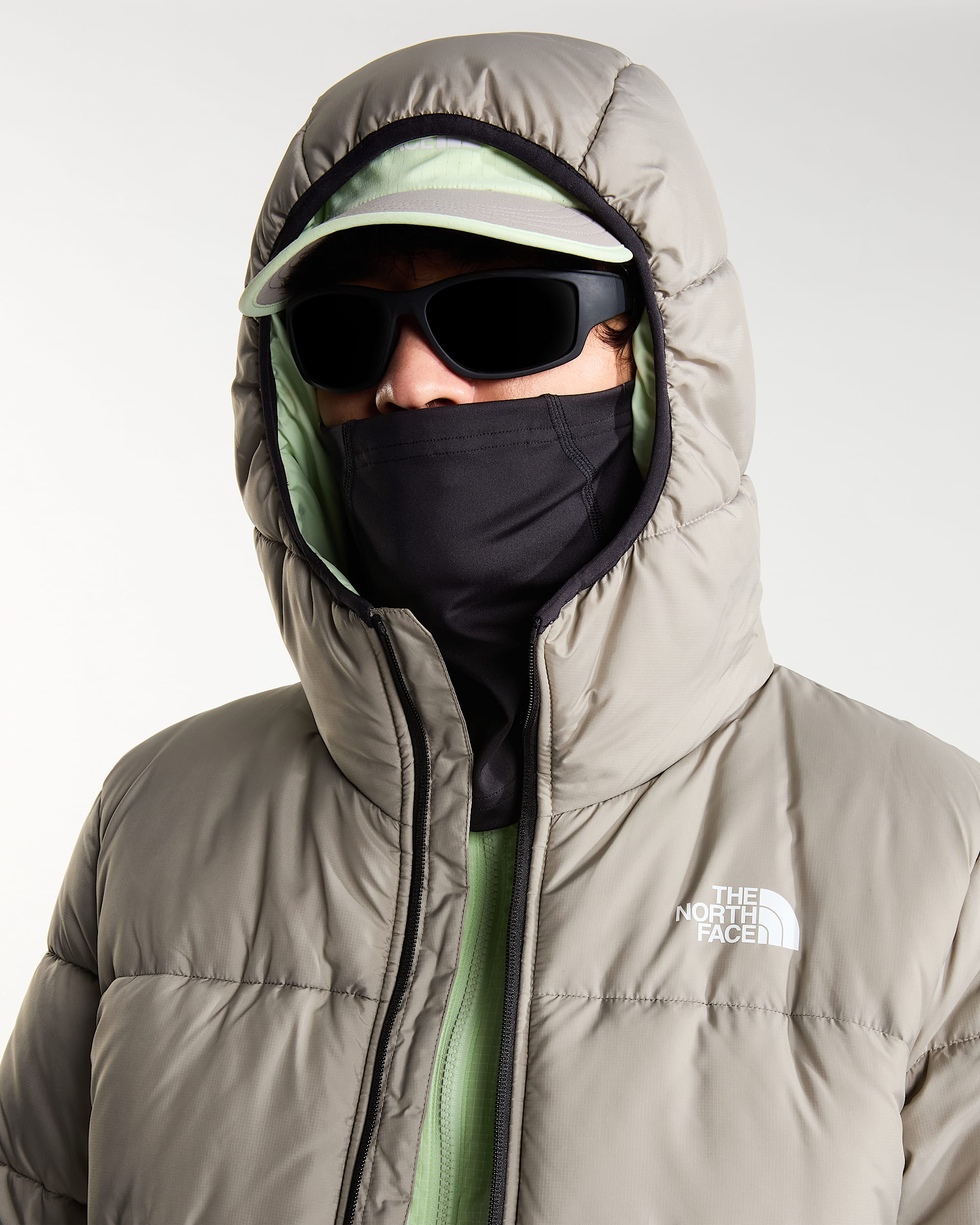 Mens NSE Hooded Mask Jacket TNF ALT1