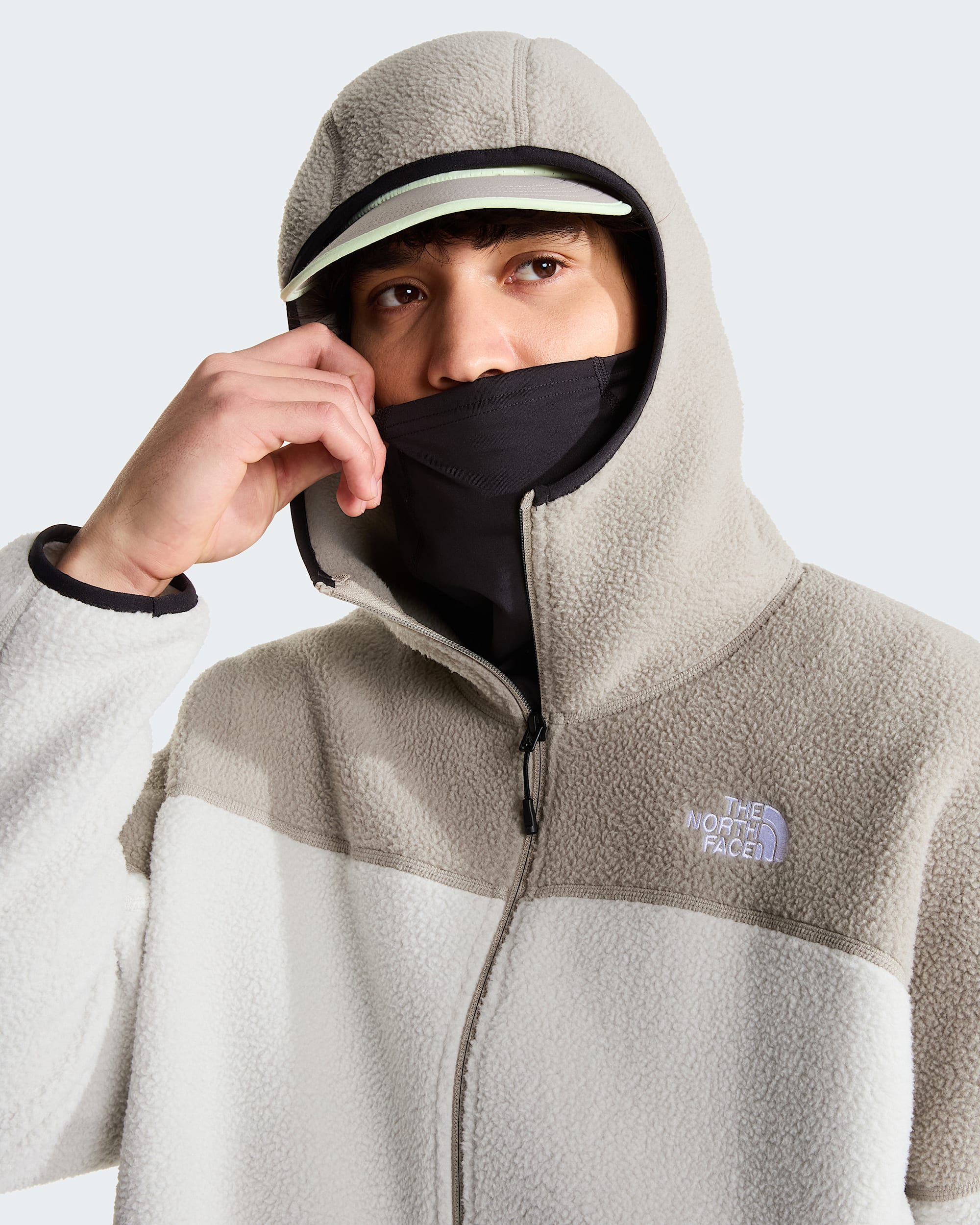 Manteau  cagoule en molleton NSE pour hommes TNF ALT1
