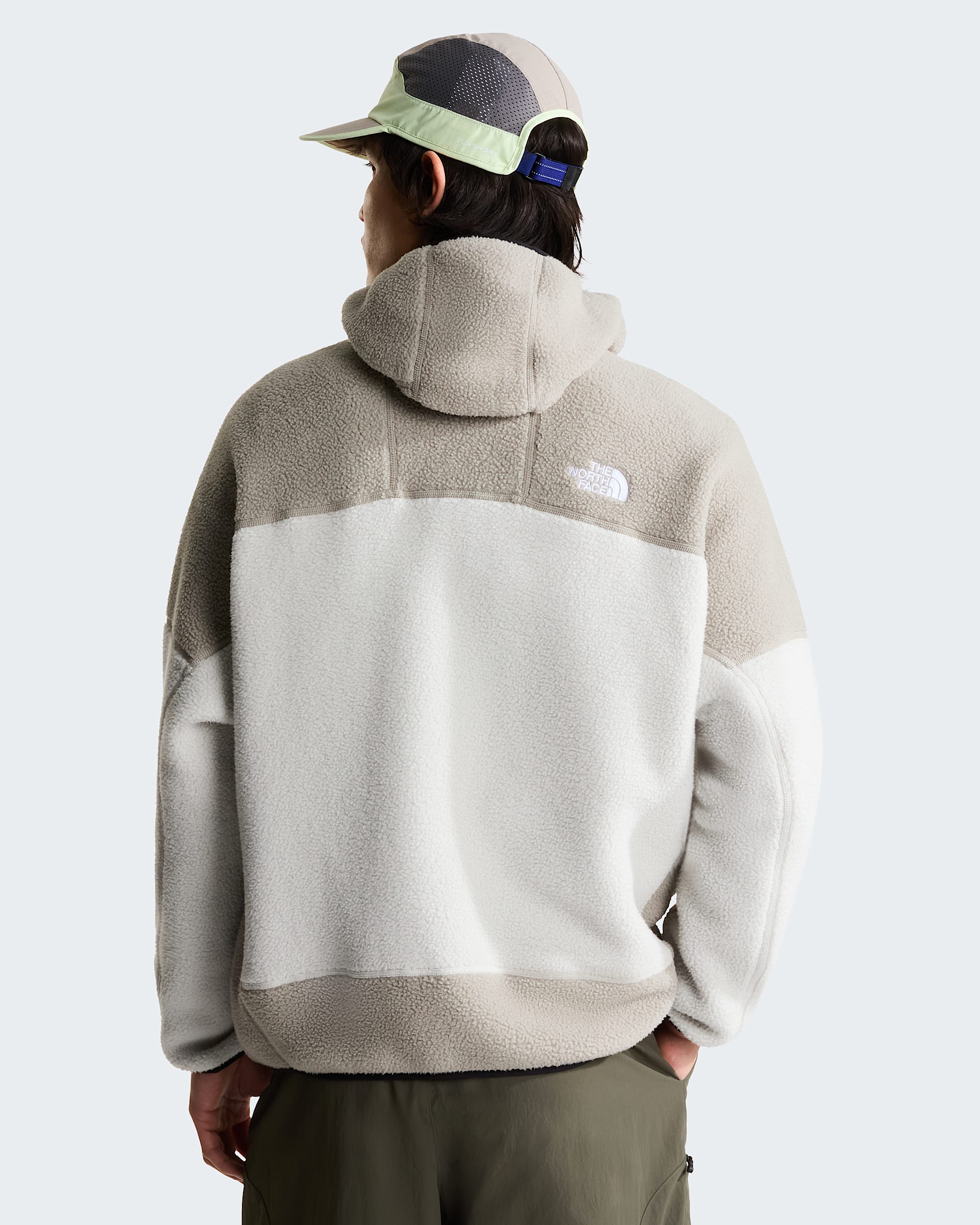 Manteau  cagoule en molleton NSE pour hommes TNF BACK