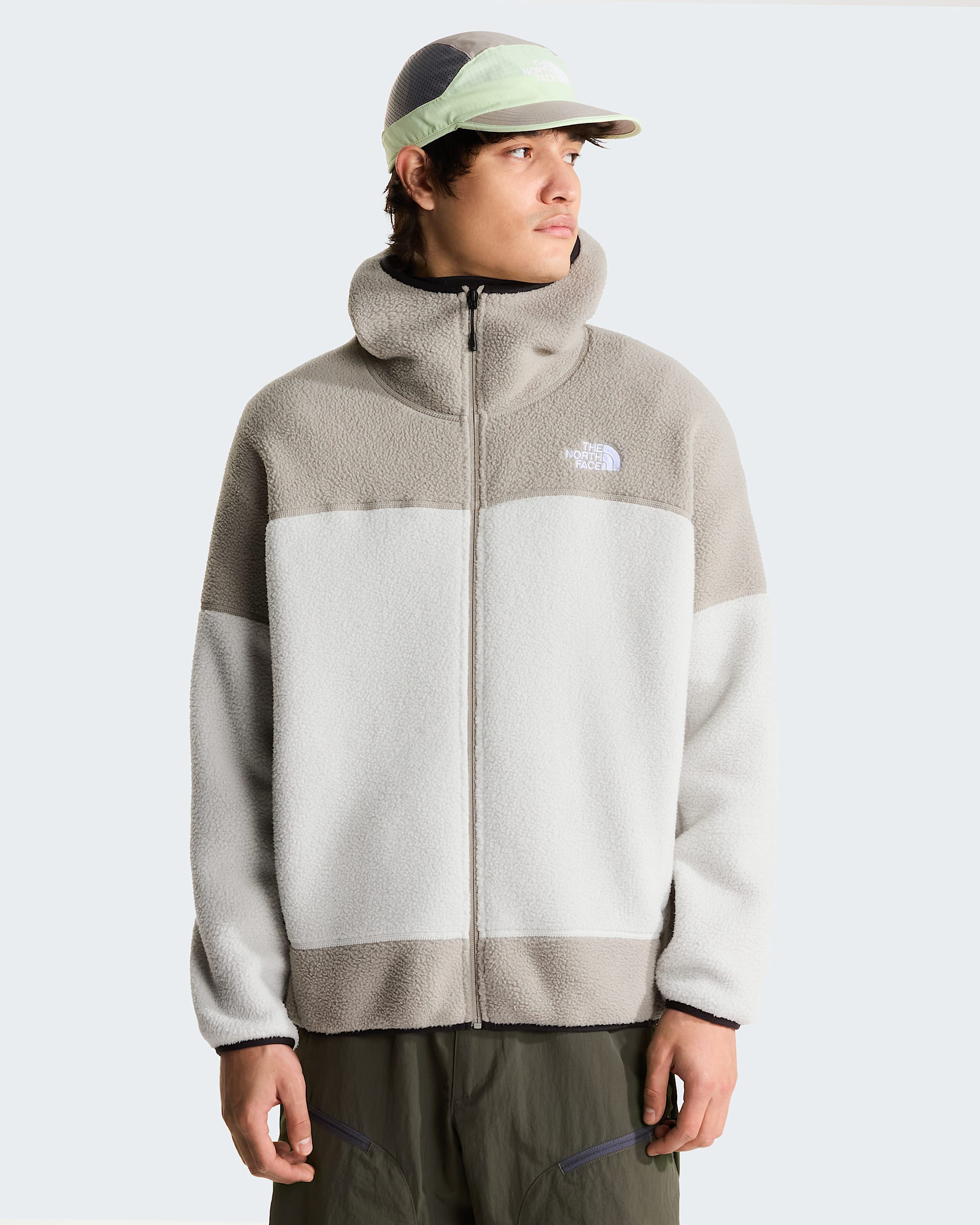 Manteau  cagoule en molleton NSE pour hommes TNF HERO