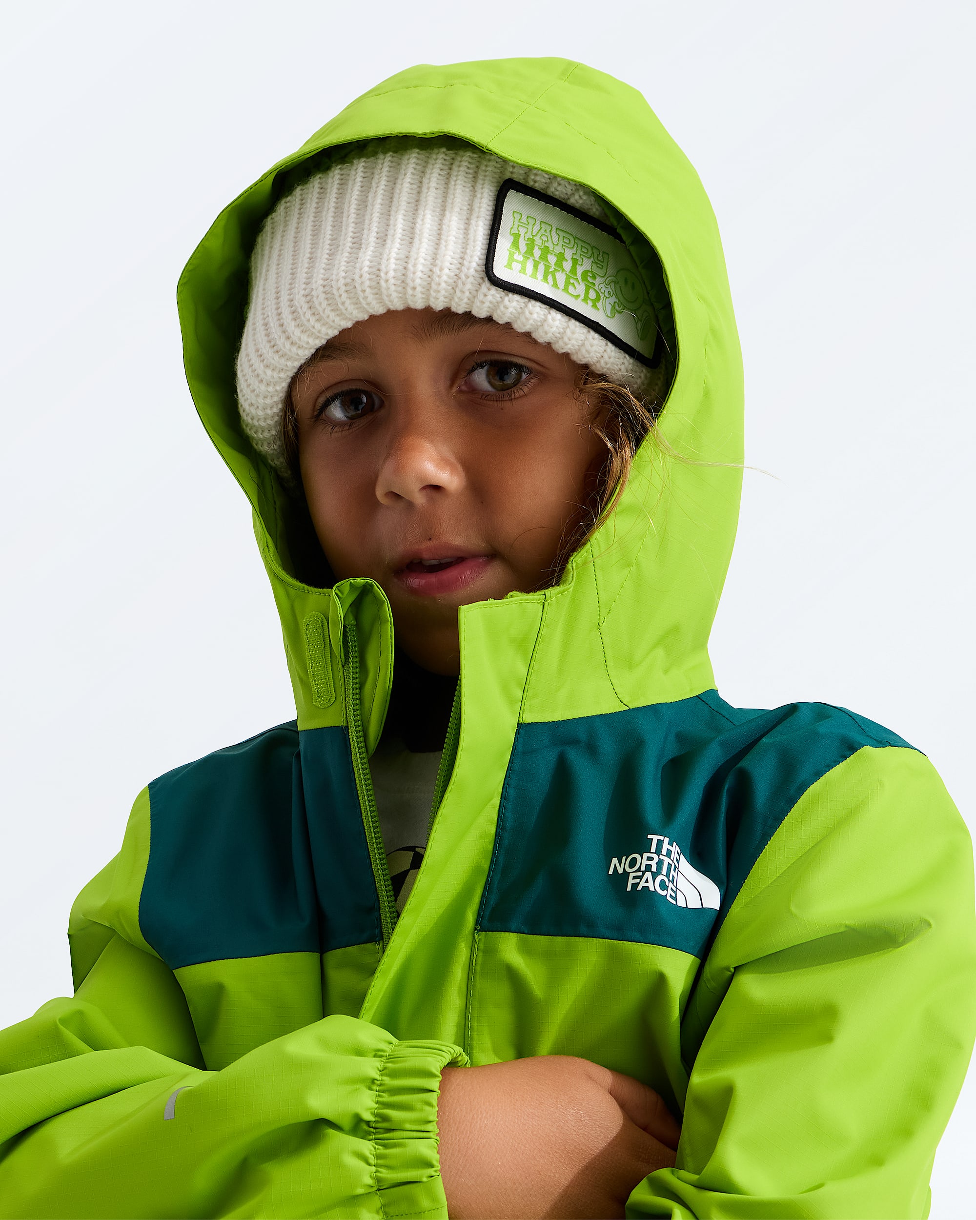Manteau impermable Antora pour enfant TNF MODELHOOD2
