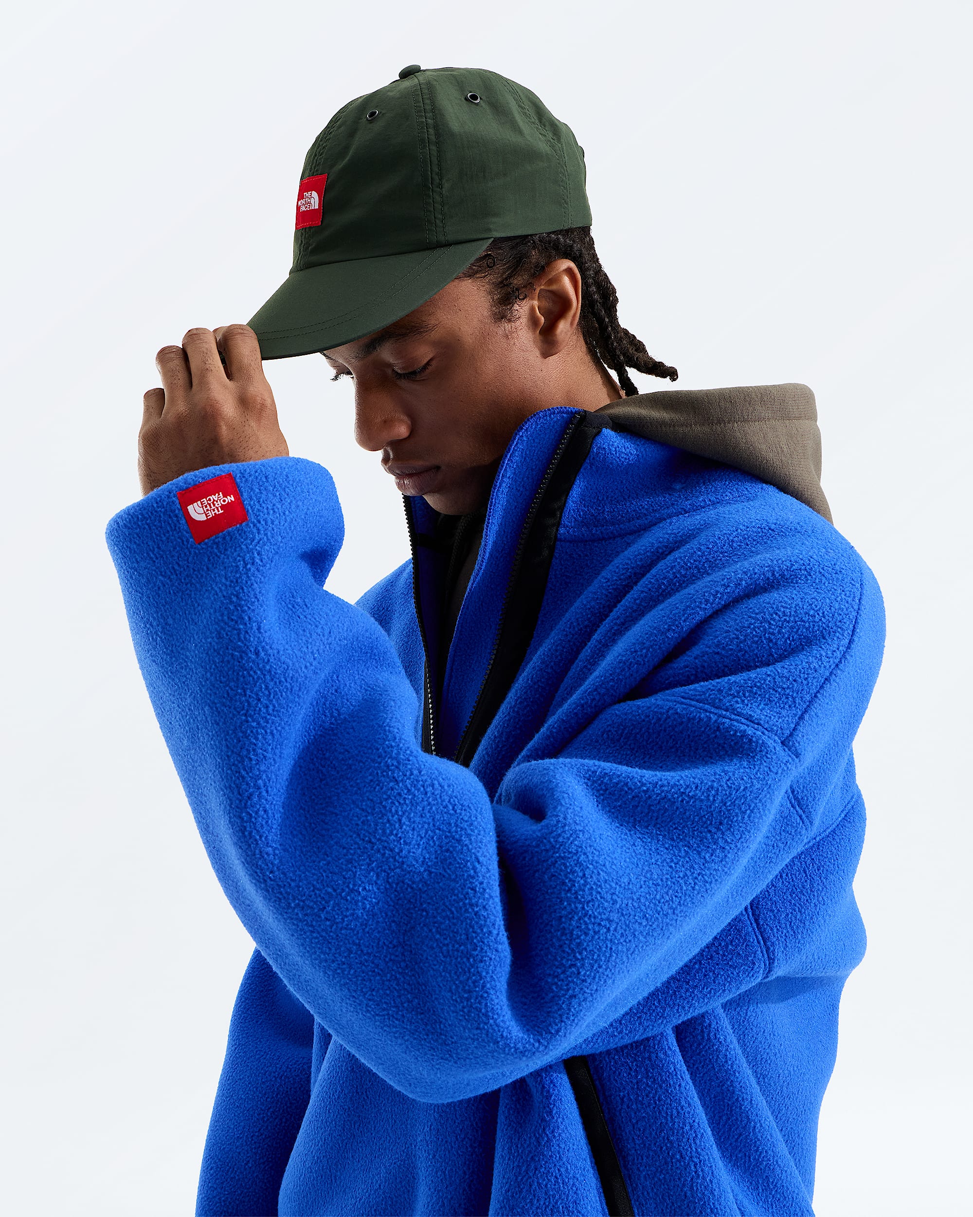 Molleton  demiglissire TNF Red Box pour hommes TNF HERO3