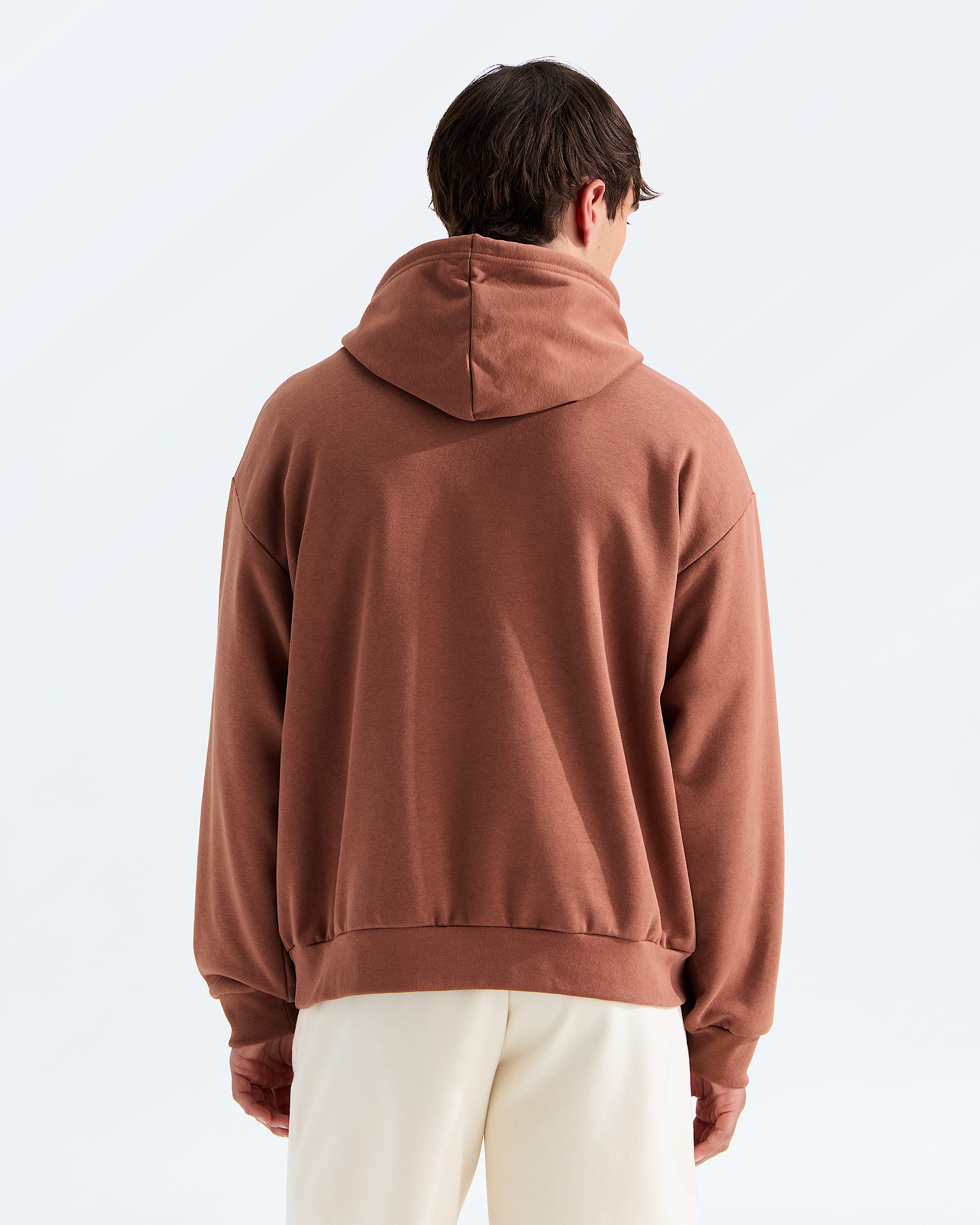 Mens Evolution Simple Dome Oversize Hoodie TNF BACK