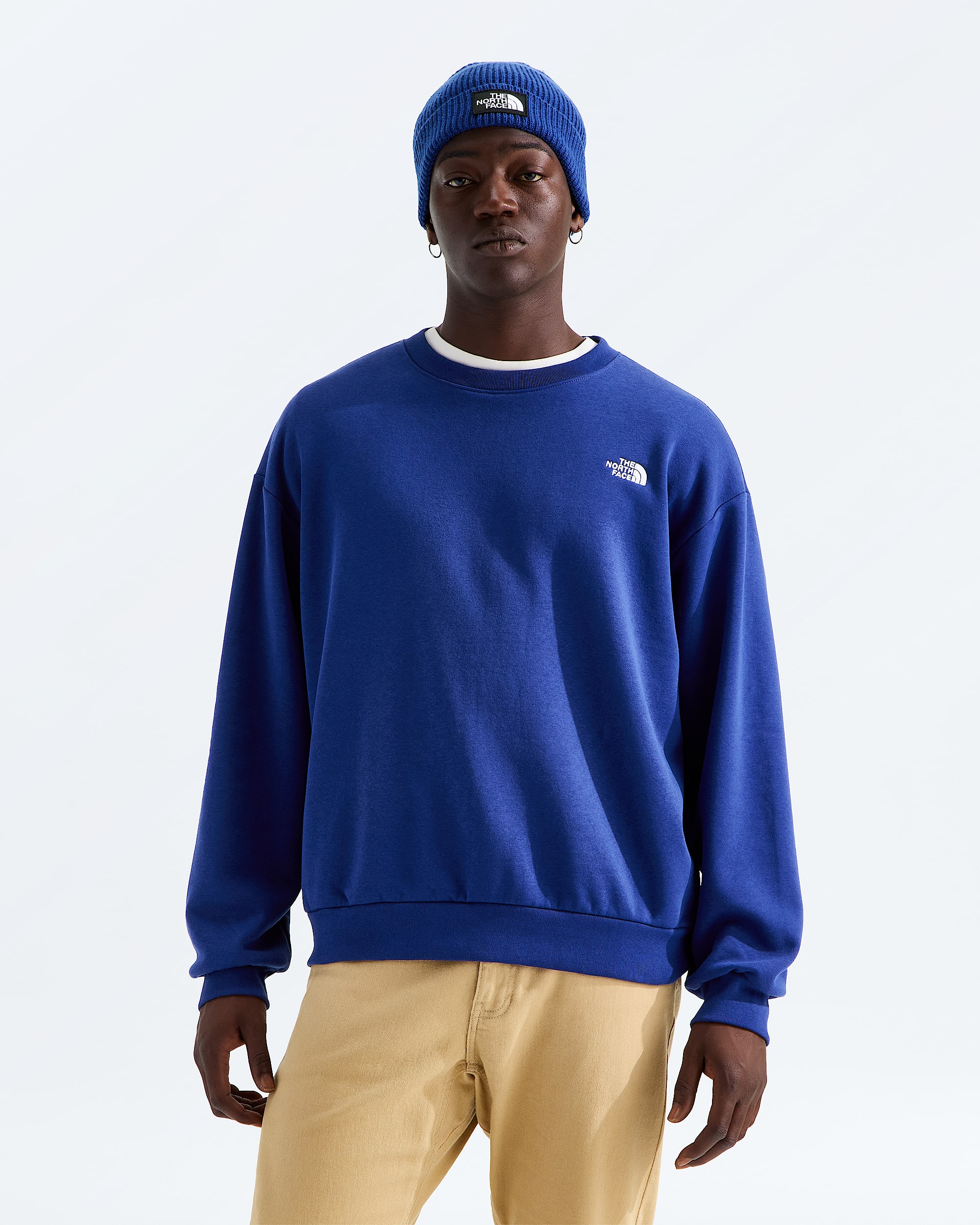 Mens Evolution Simple Dome Oversize Crew TNF Main