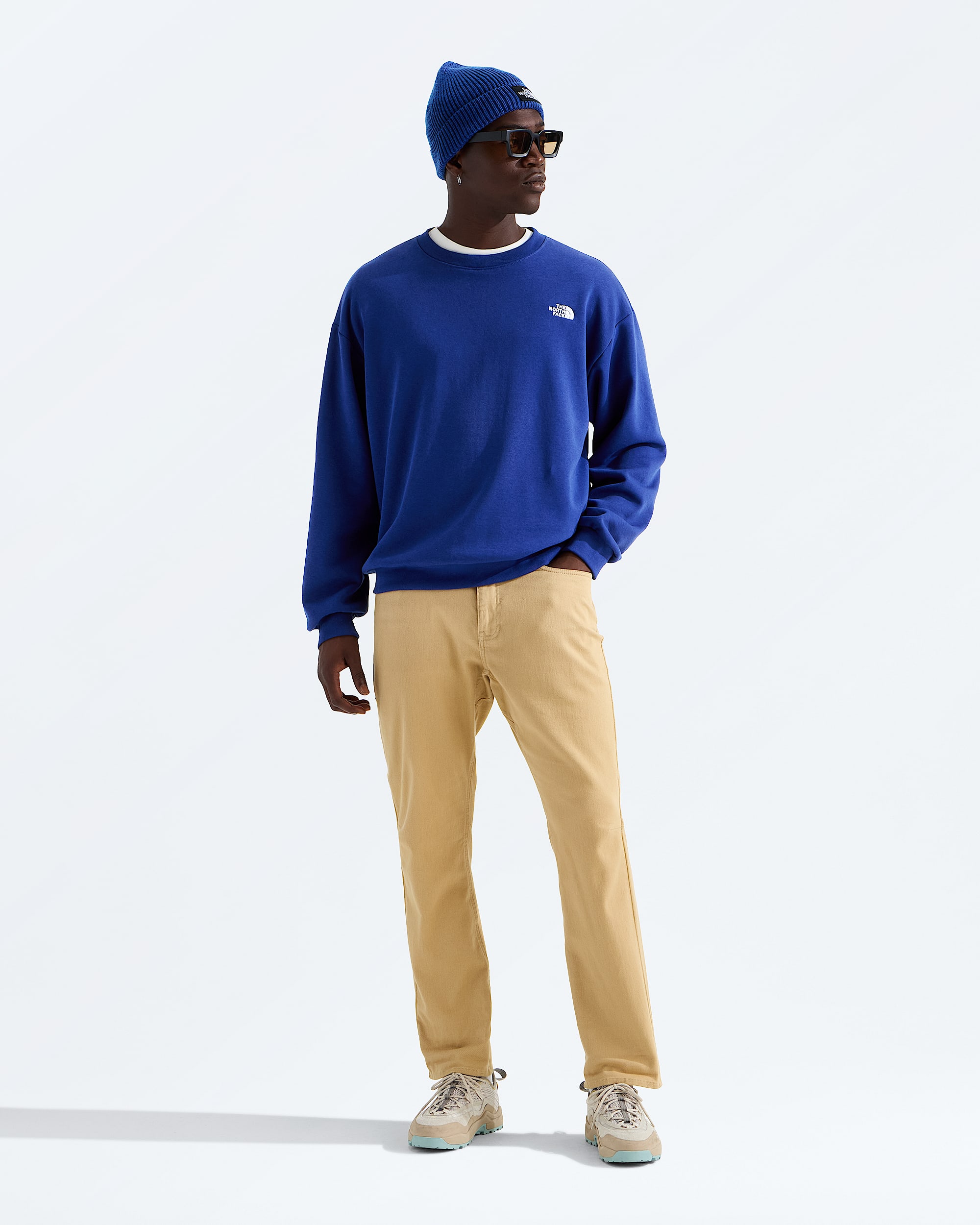 Mens Evolution Simple Dome Oversize Crew TNF HERO2