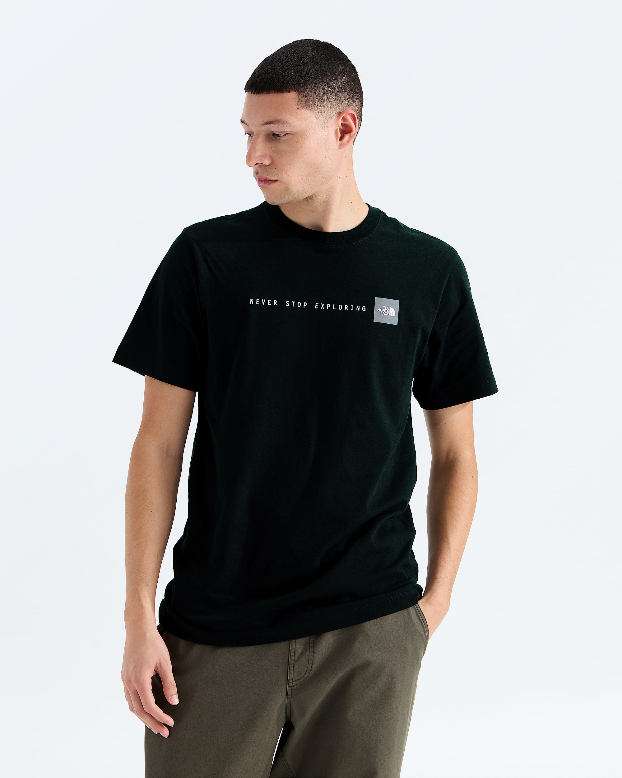 Tshirt NSE standard pour hommes imprim TNF HERO