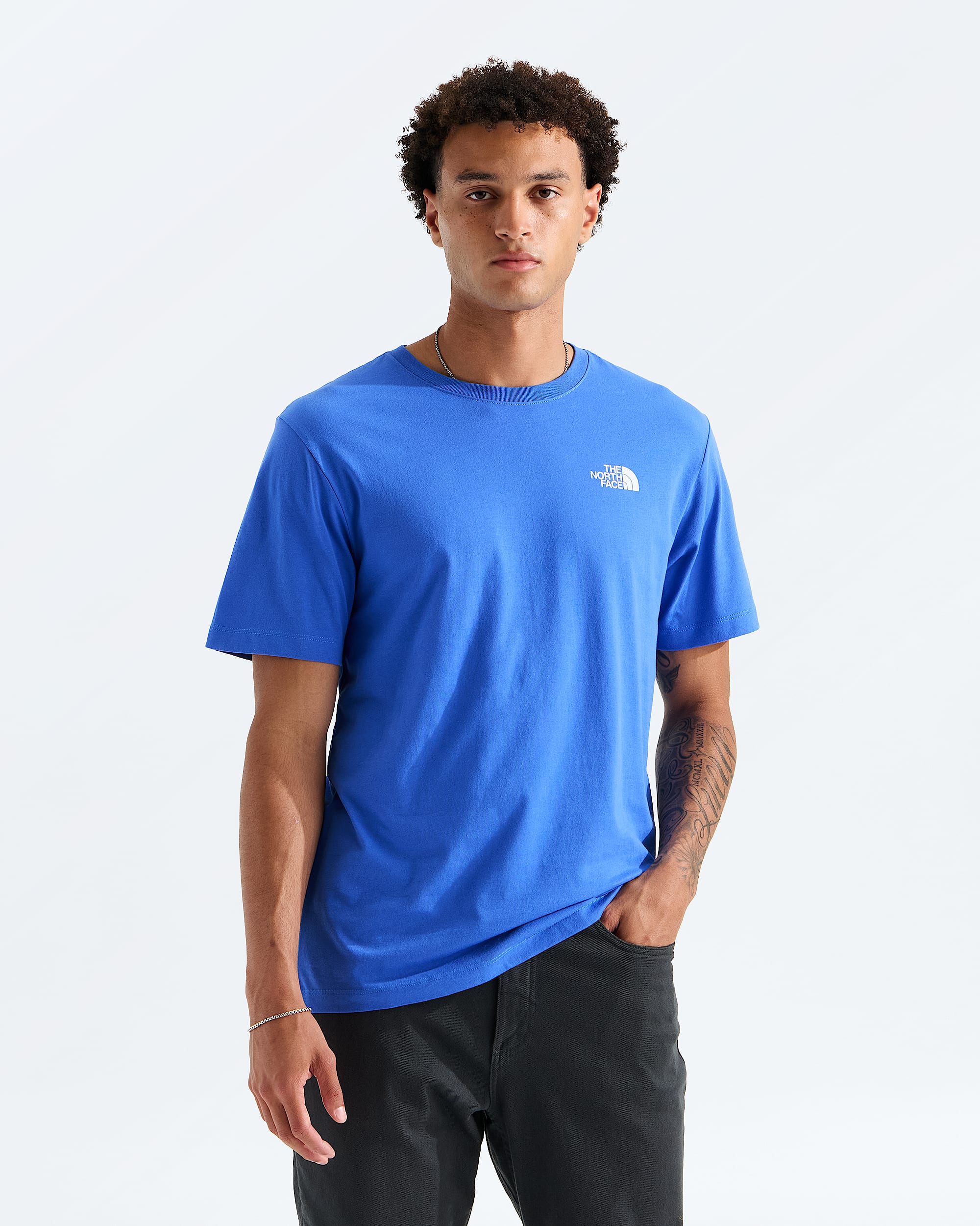 Mens Box NSE Celebration Regular ShortSleeve Tee TNF BACK