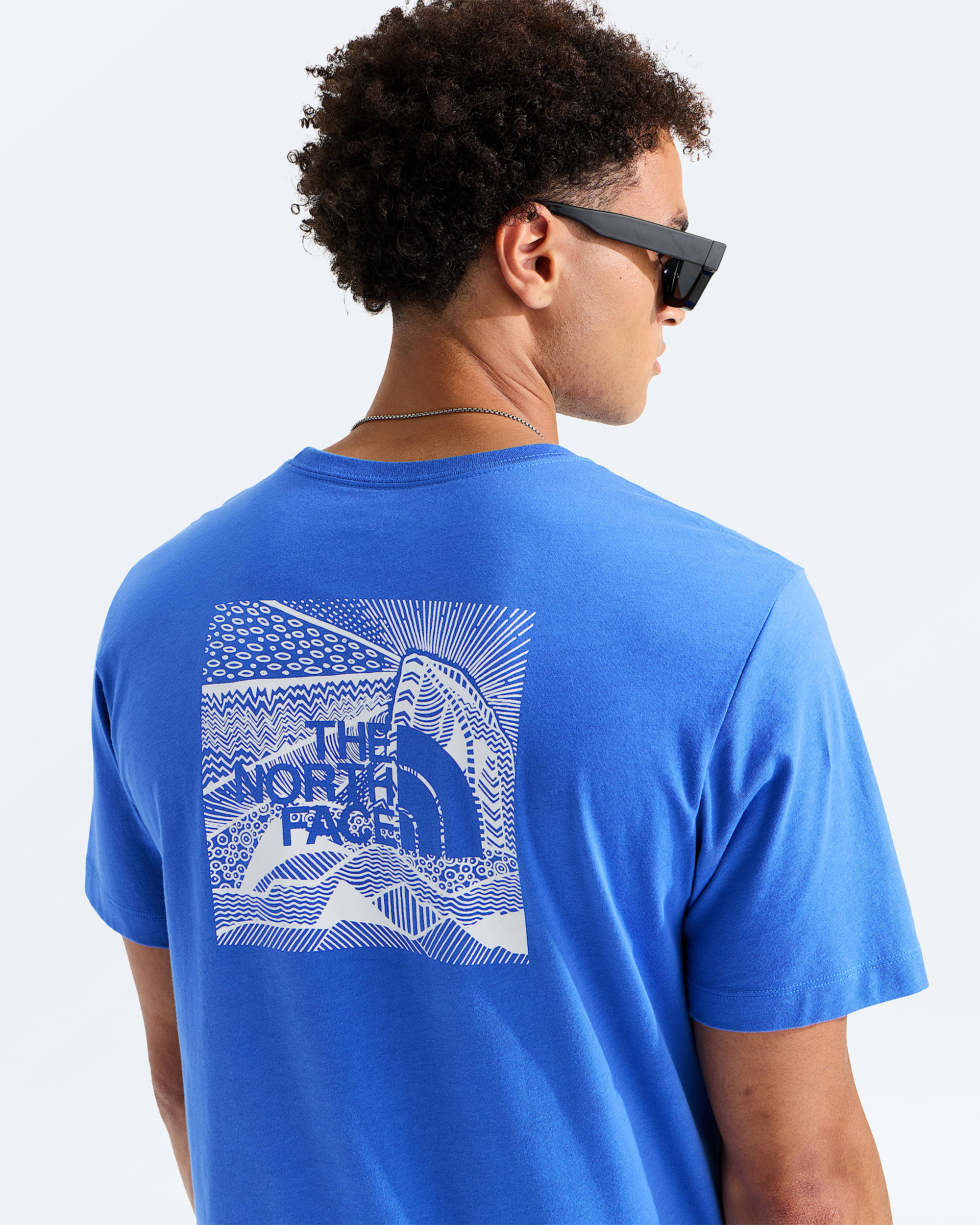 Mens Box NSE Celebration Regular ShortSleeve Tee TNF HERO2