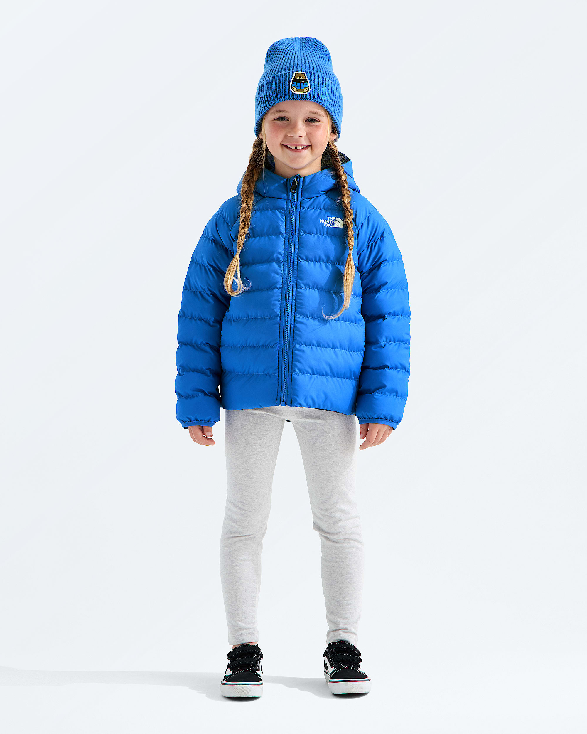 Kids Reversible Perrito Hooded Jacket TNF HERO3