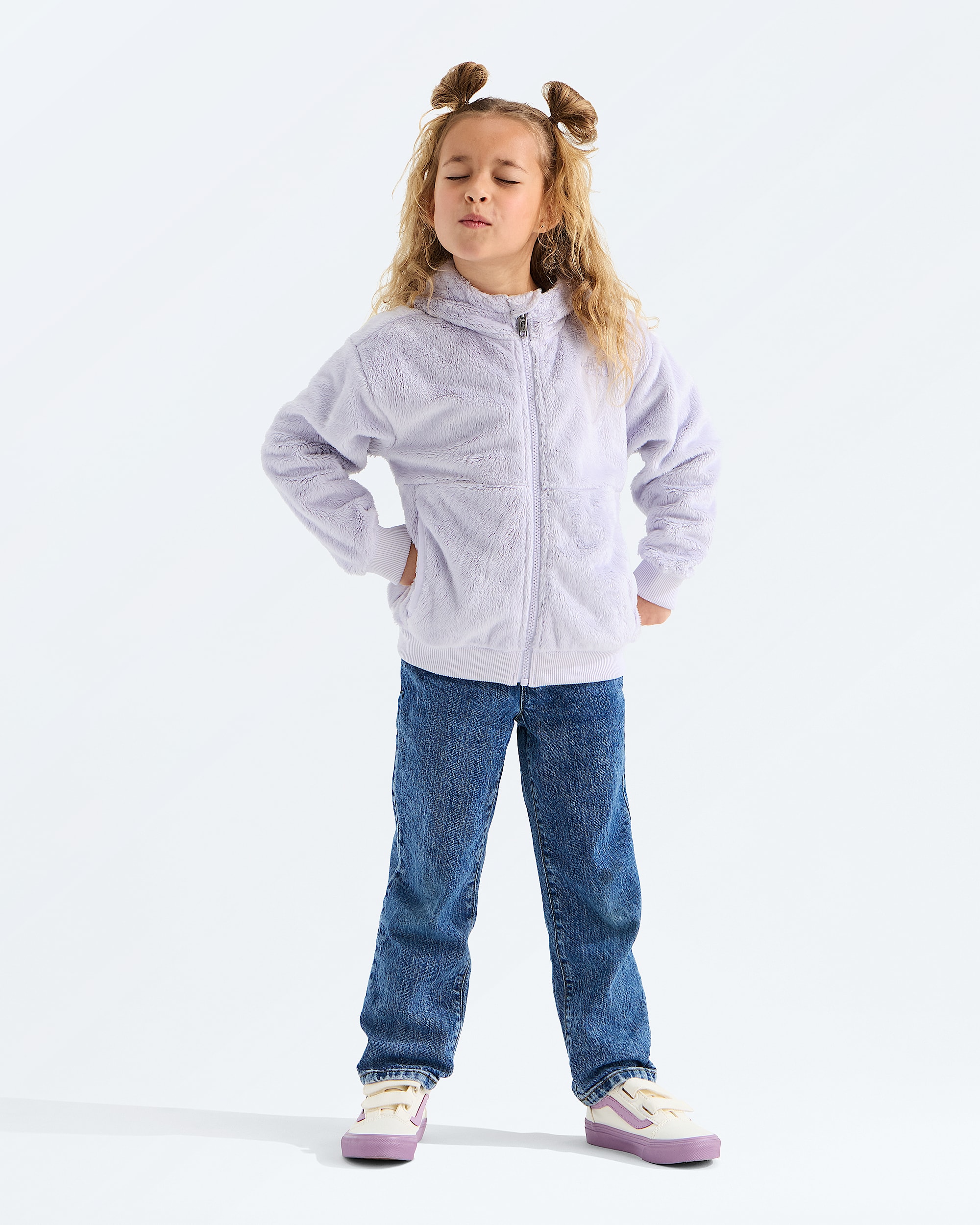 Chandail  capuche Osito avec fermeture clair intgrale pour enfants TNF HERO2