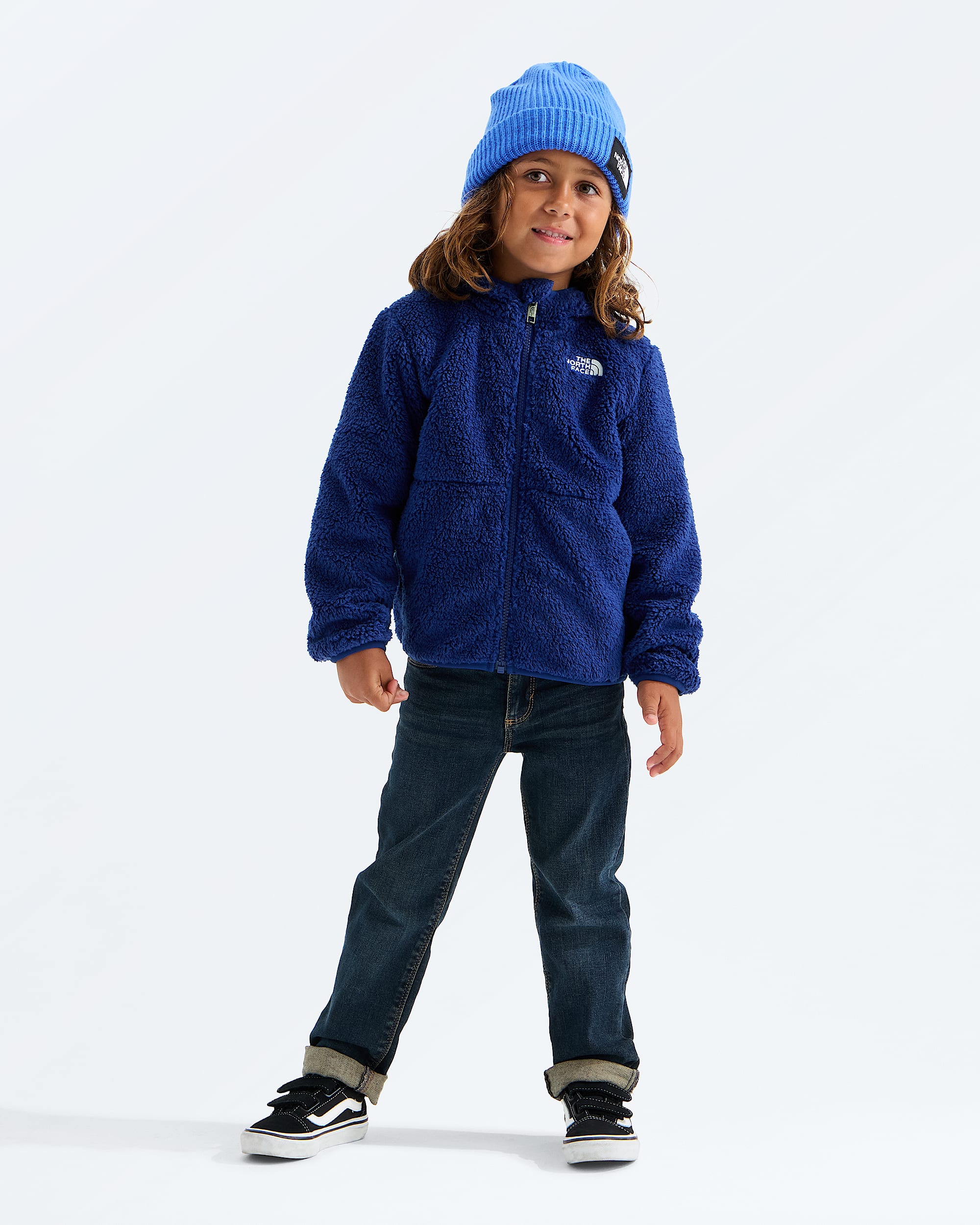 Chandail  capuche Campshire avec fermeture clair pour enfants TNF HERO2